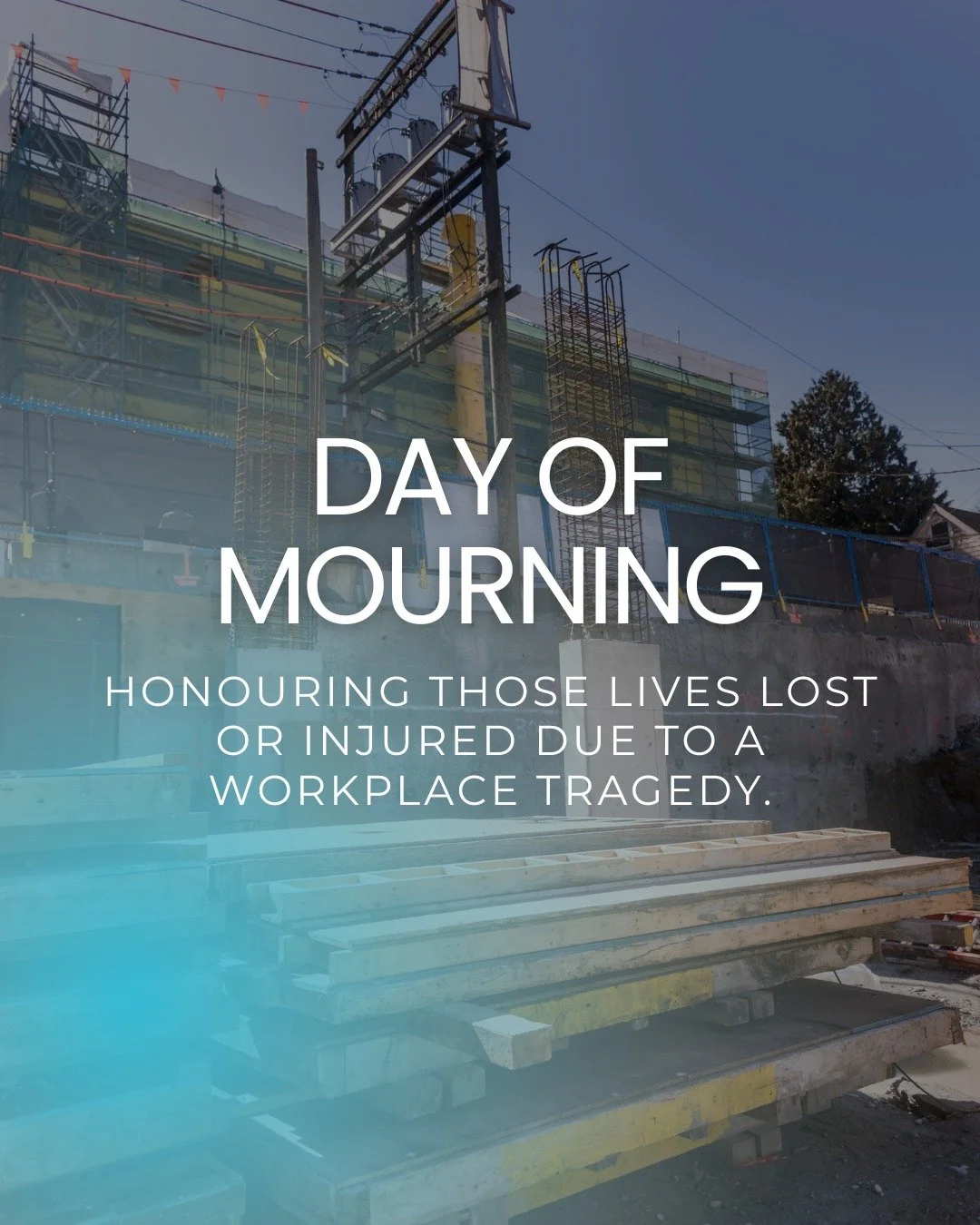 Today is the National Day of Mourning: a time to remember and honour those lives lost or injured due to a workplace tragedy.

At EMBERS, this day holds deep meaning. We work alongside individuals in industries where safety must always come first, and
