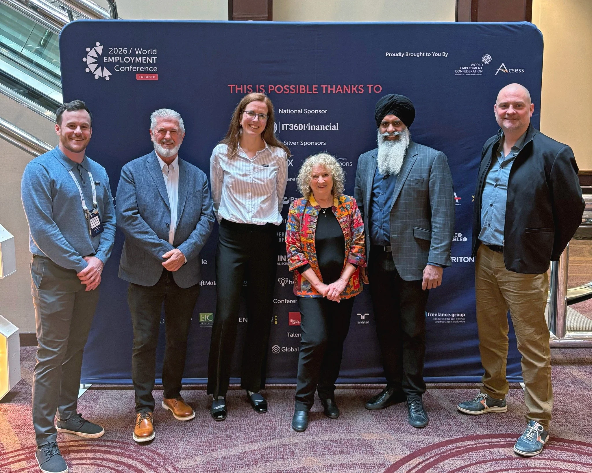 This week, our leadership team had the opportunity to attend the World Employment Conference in Toronto alongside employment and workforce development leaders from around the globe. The conference was an incredible opportunity to learn, connect, and 