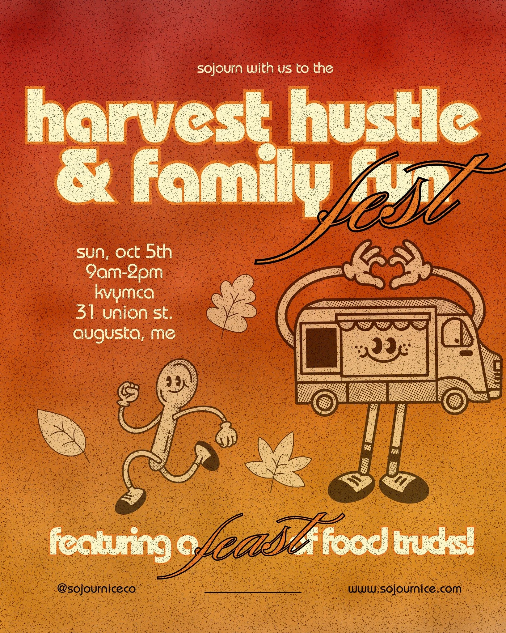 🍂 fall for a day of family fun at the kvymca with us! 🍂

we'll be scooping up cool treats at the Harvest Hustle &amp; Family Fest  in Augusta today from 9am-2pm. 

🍂 bounce houses
🍂 face painting 
🍂 a feast of food trucks 
🍂 and even more activ