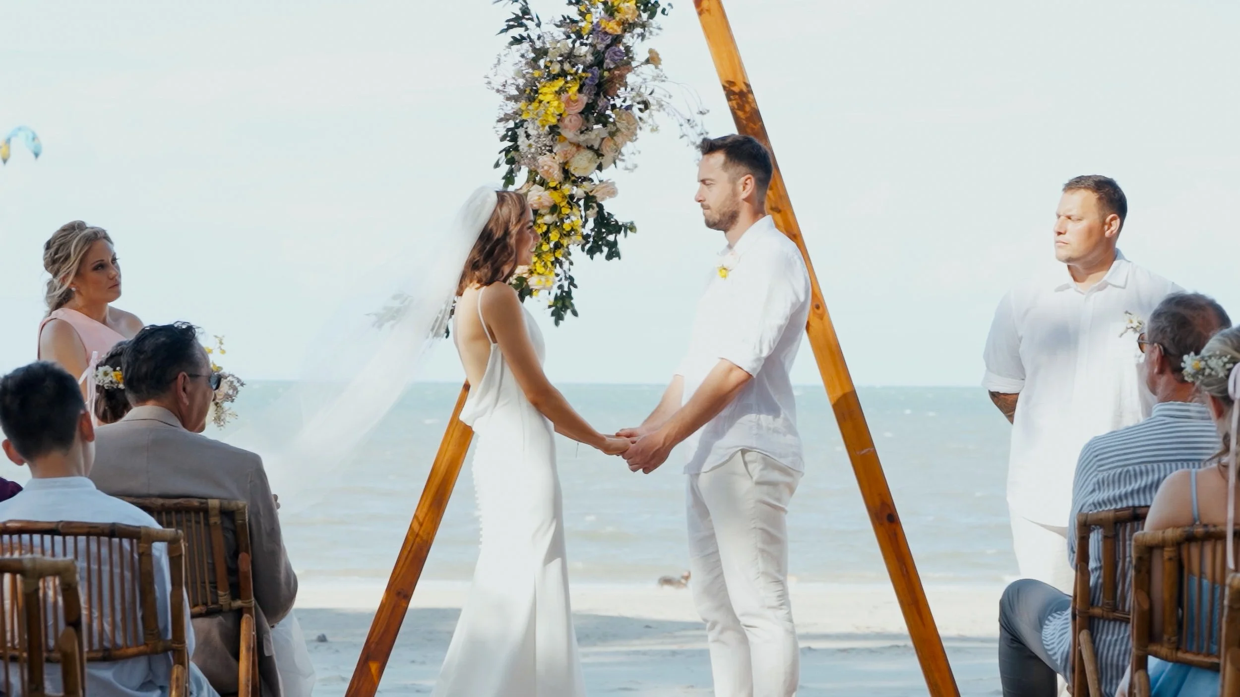 Dillion & Ashlee's Beachfront Wedding