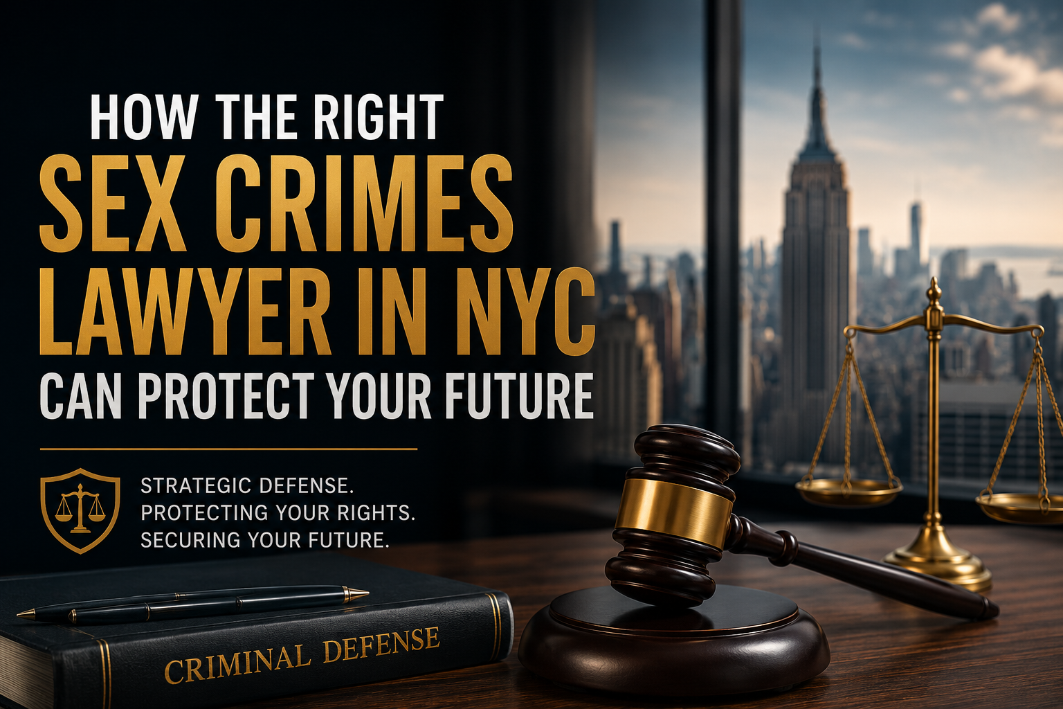 How the Right Sex Crimes Lawyer in NYC Can Protect Your Future