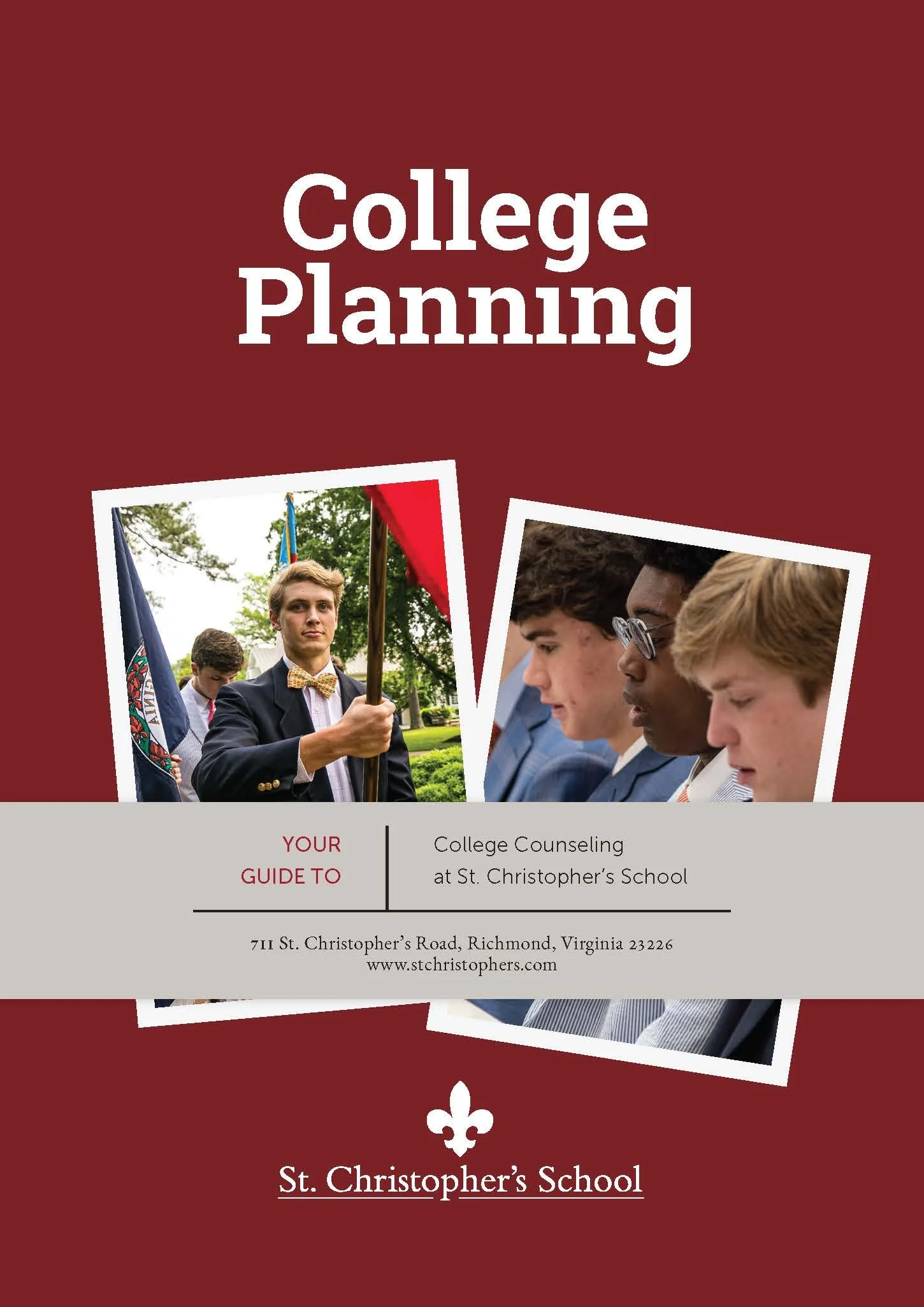 ST. CHRISTOPHER'S SCHOOL | Print design