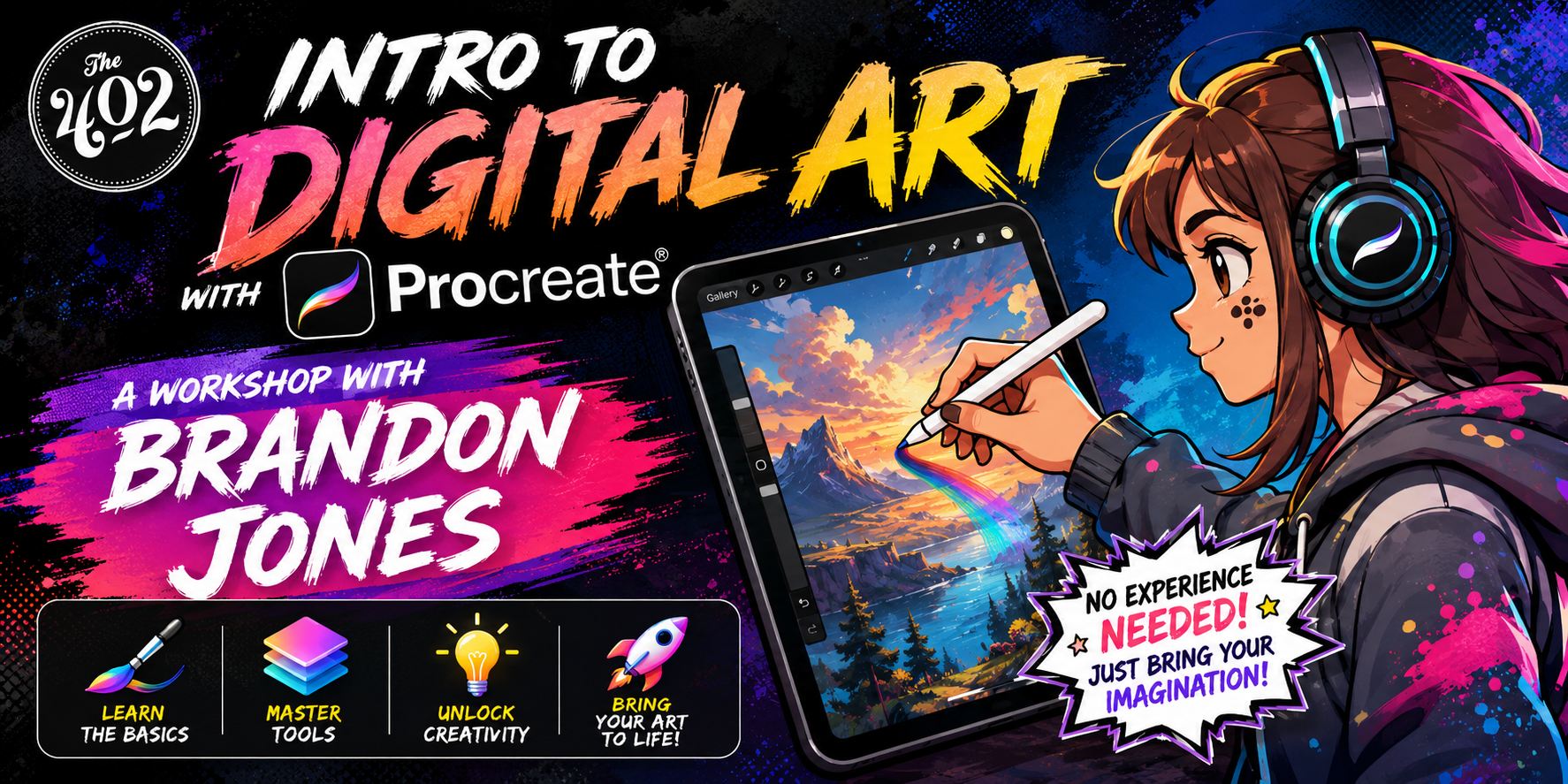 INTRODUCTION TO DIGITAL ART WITH PROCREATE