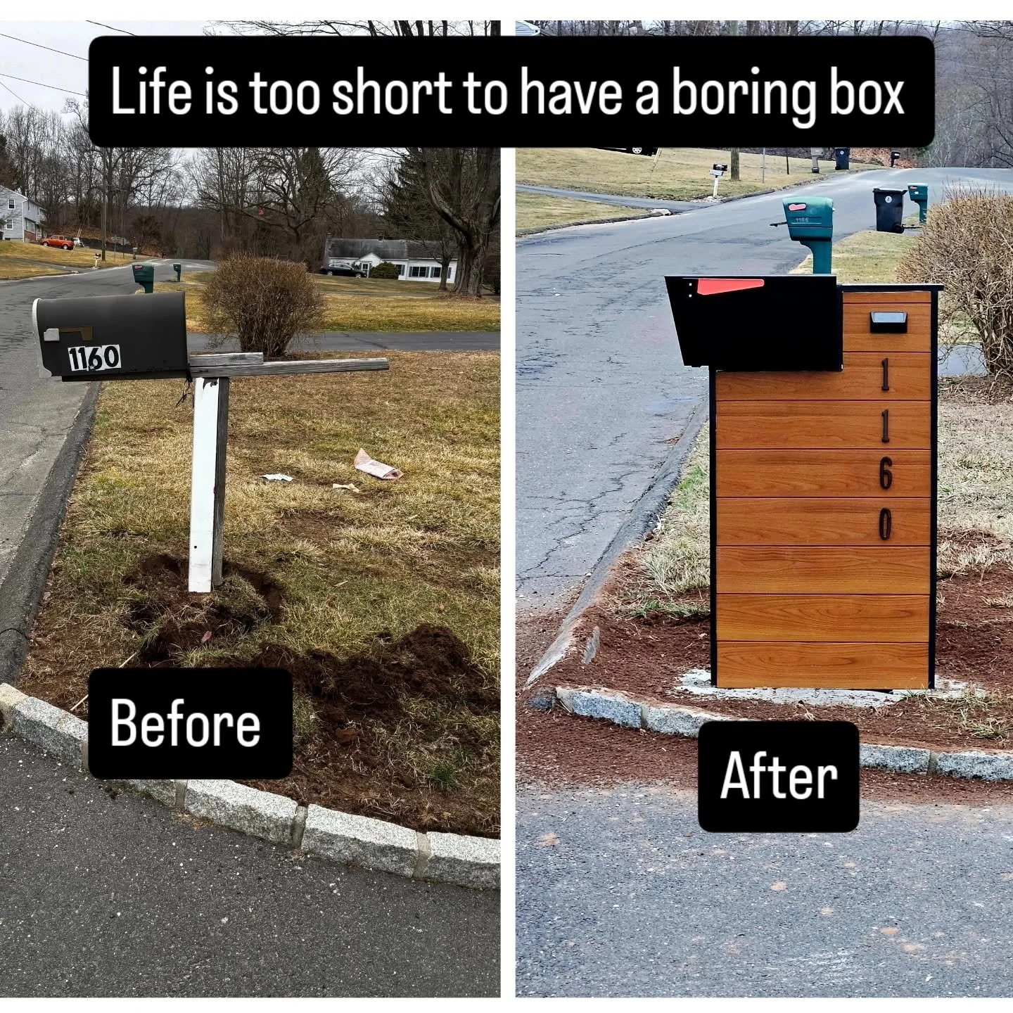 #mailbox reach pit to upgrade you box!
