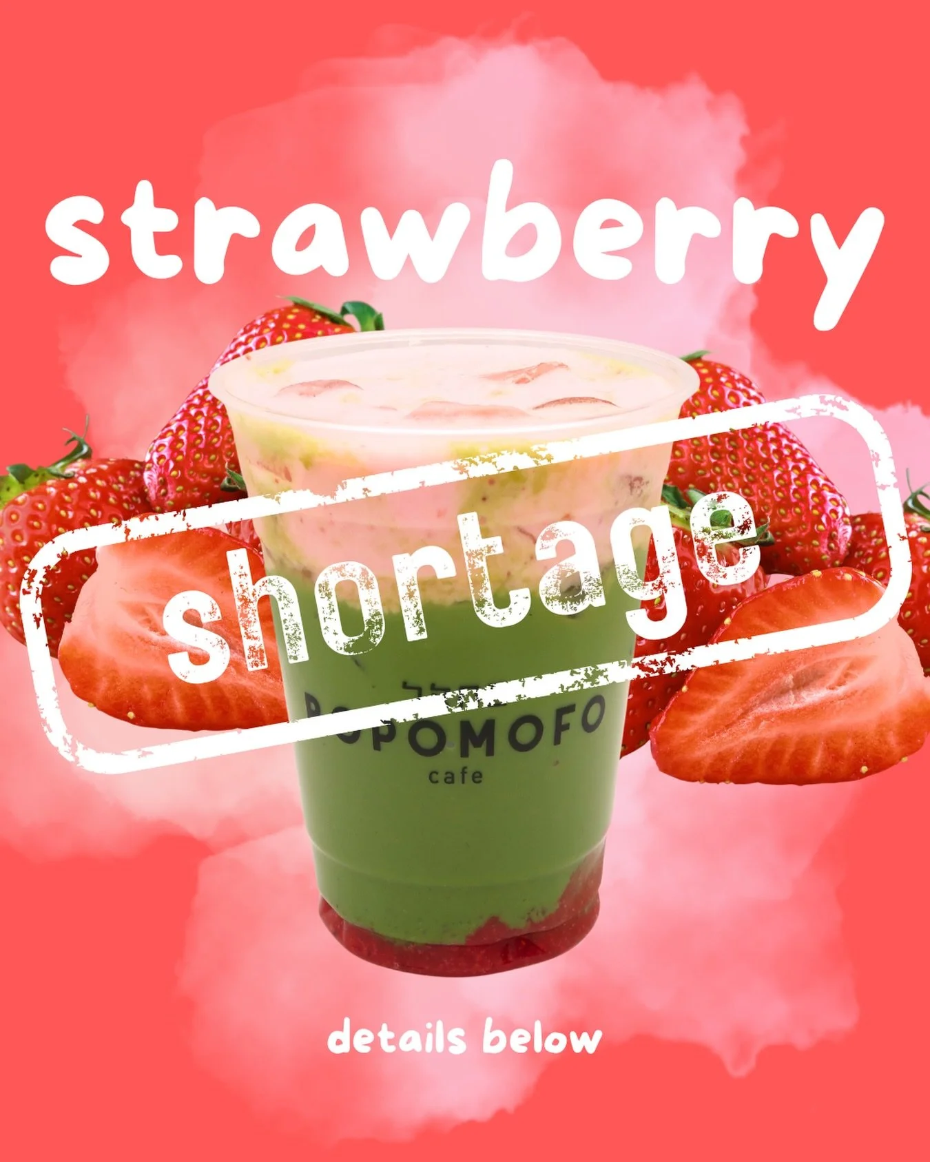 This is not a joke! Right now there&rsquo;s a strawberry shortage going on in California due to heavy rains causing excess saturation in growing regions resulting in flooding and fruit damage. And since we don&rsquo;t use any artificial strawberry sy