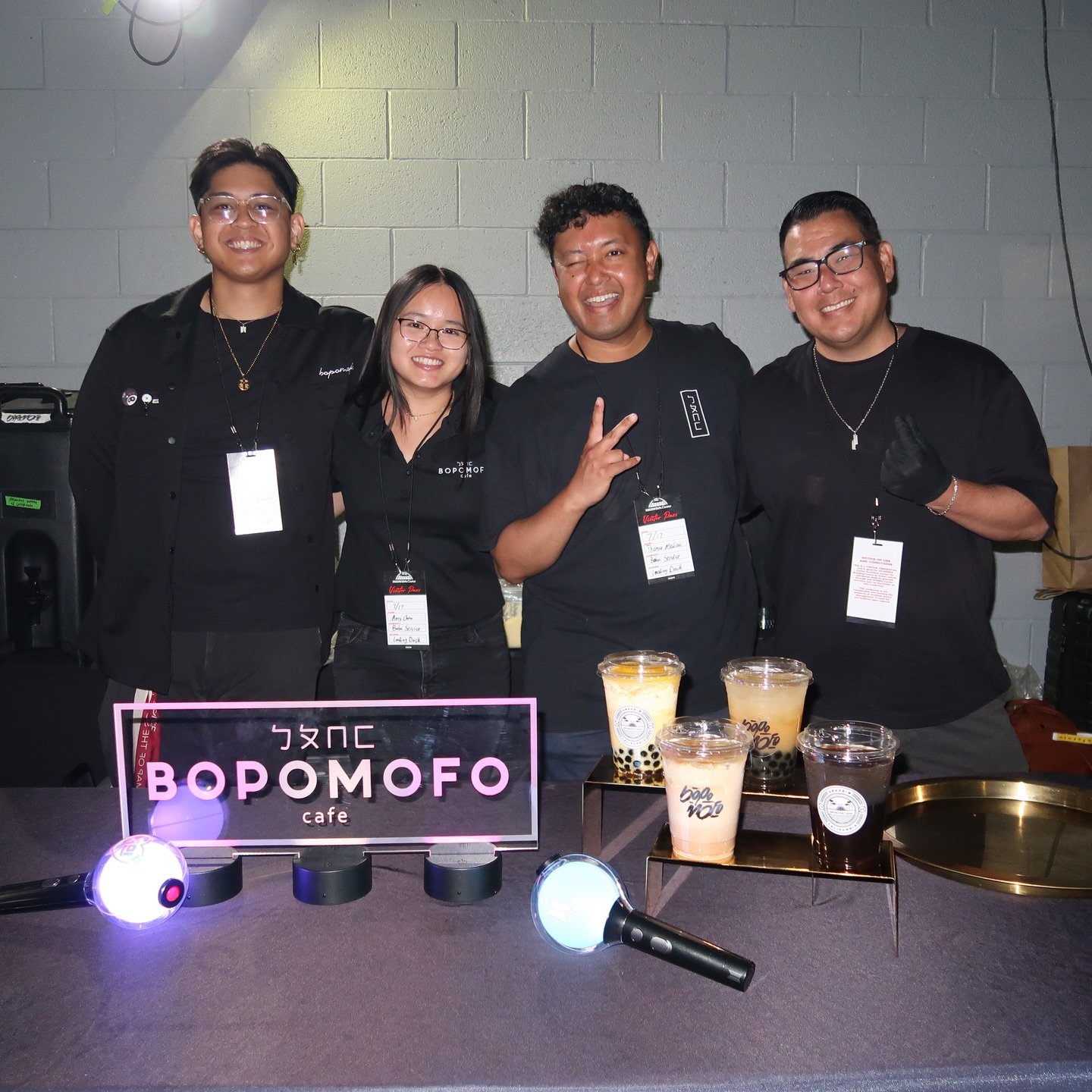 Fitting day to throw it back to last summer when we had the honor of catering boba to a member of BTS, the WWH himself, Jin when he was on tour in SoCal! To think Bopomofo drinks were fueling him and his event team backstage before the show. 🤯🥳 Goo