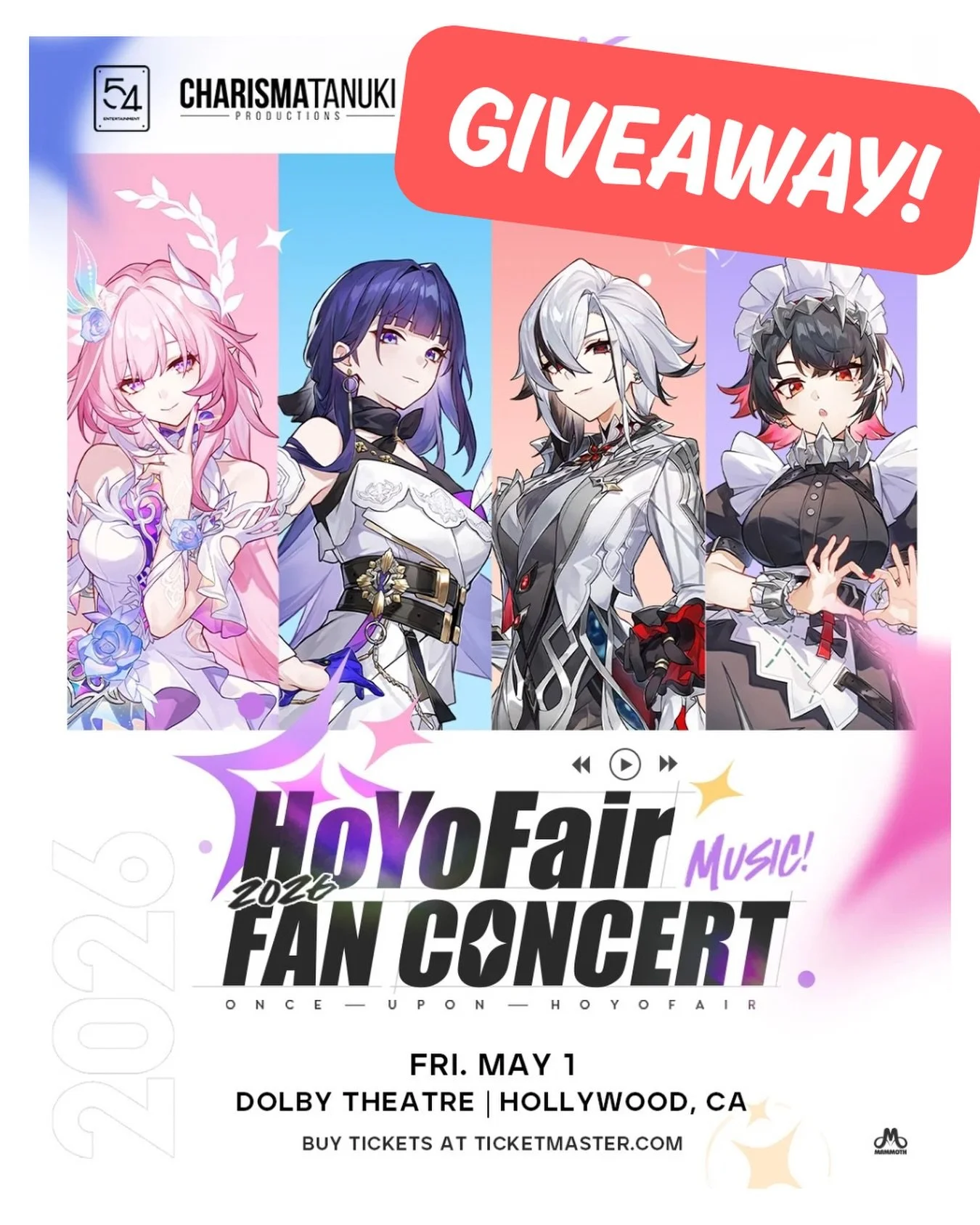 BopoHoyo! Win a pair of tickets to the upcoming HoYoFair Fan Concert that&rsquo;s happening right across our Hollywood location at the @dolbytheatre! Just come in to ANY Bopomofo location and after you order, say the secret phrase &ldquo;boba concert
