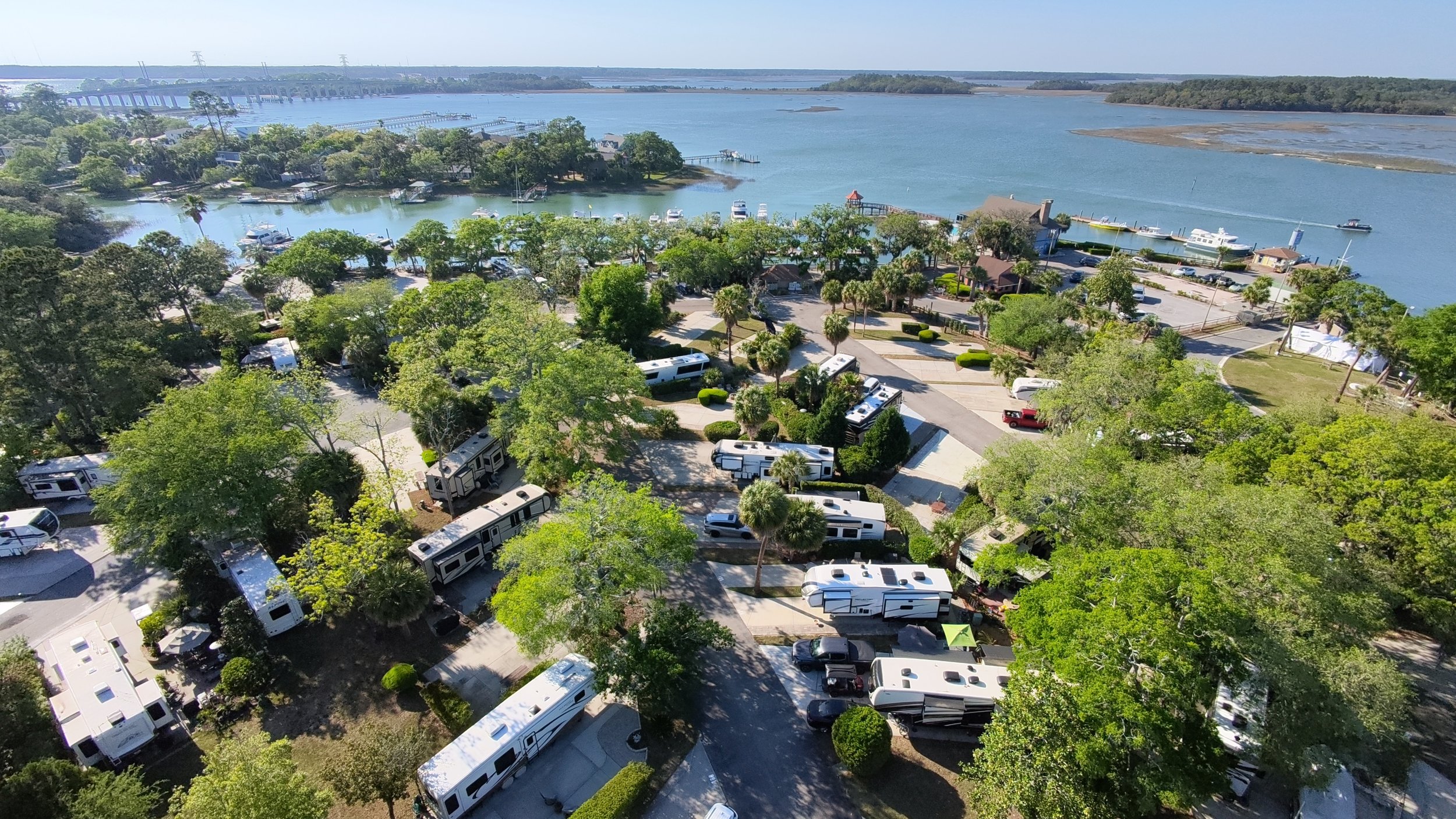 Hilton Head Harbor                                 RV Resort &amp; Marina Lot 129 
