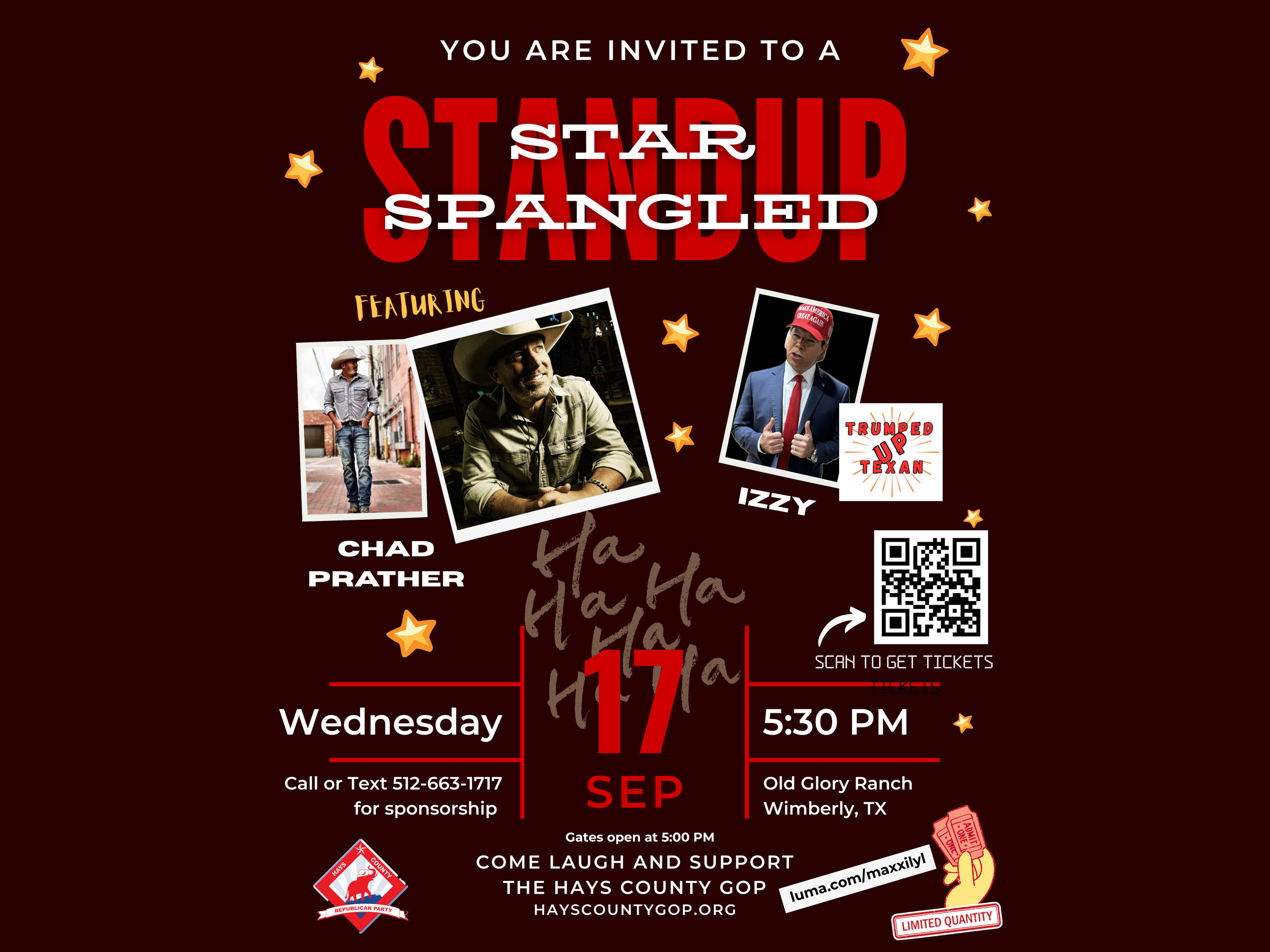 Star Spangled Standup Fundraiser