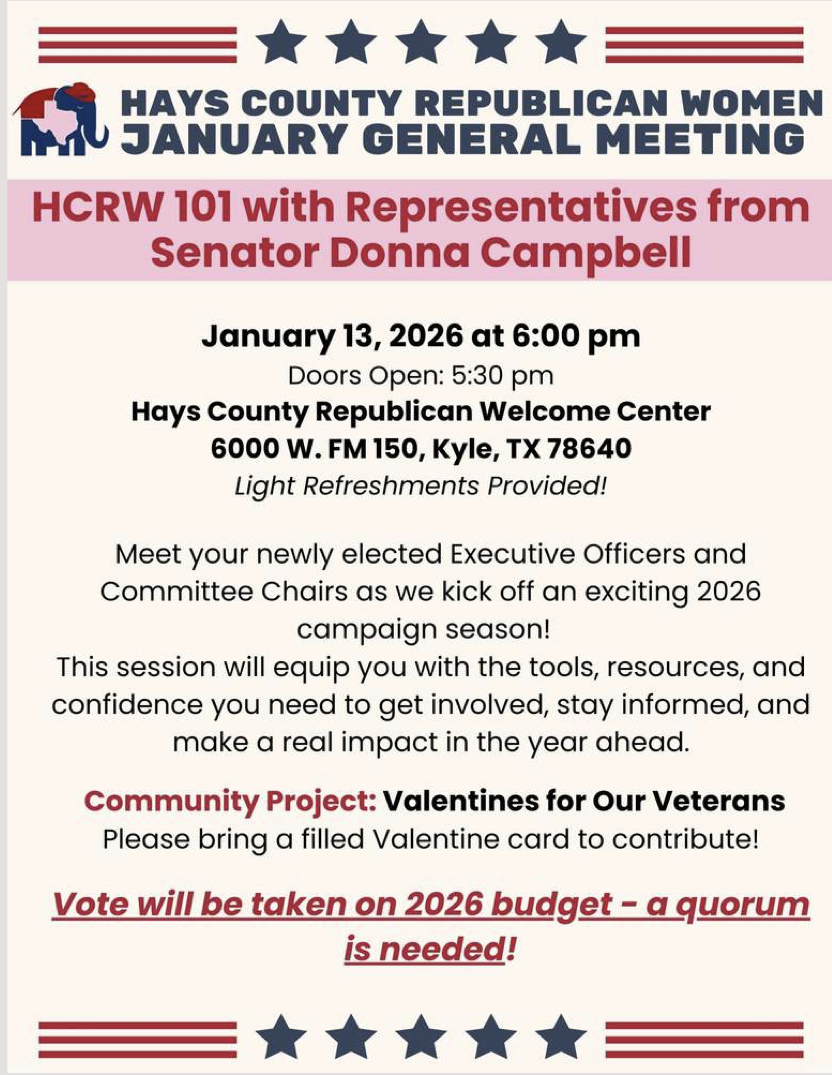 Hays County Republican Women