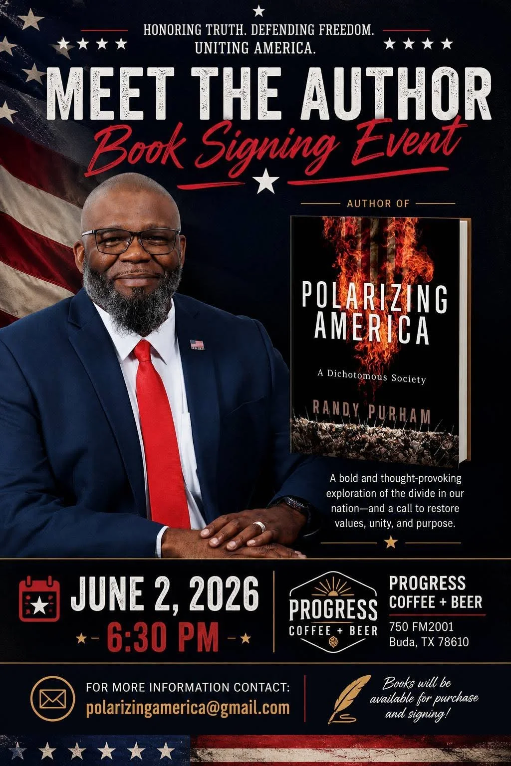 MEET THE AUTHOR:  RANDY PURHAM 