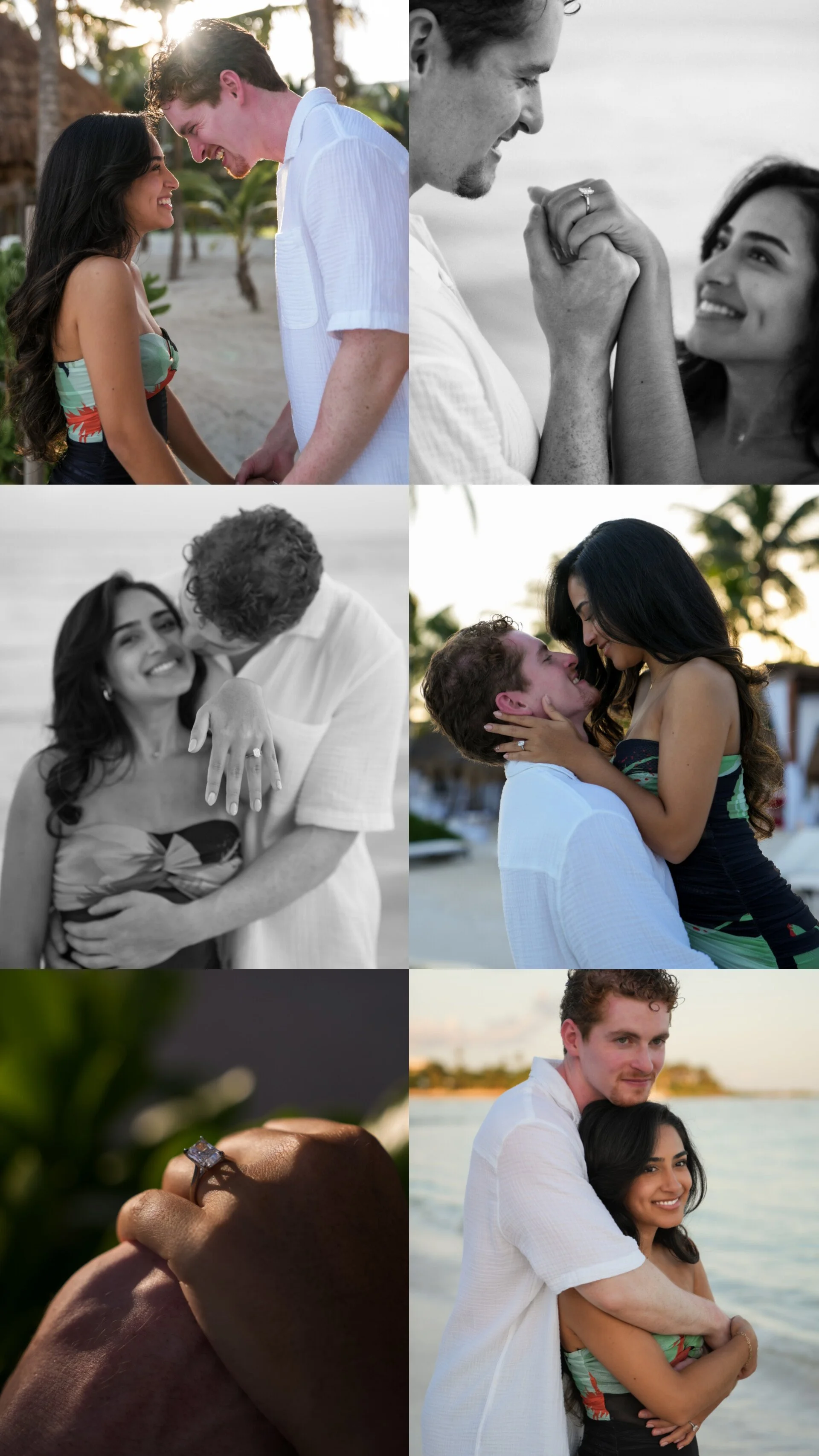 Surprise Proposal Engagement Photography Cancun Tulum Playa del Carmen Riviera Maya