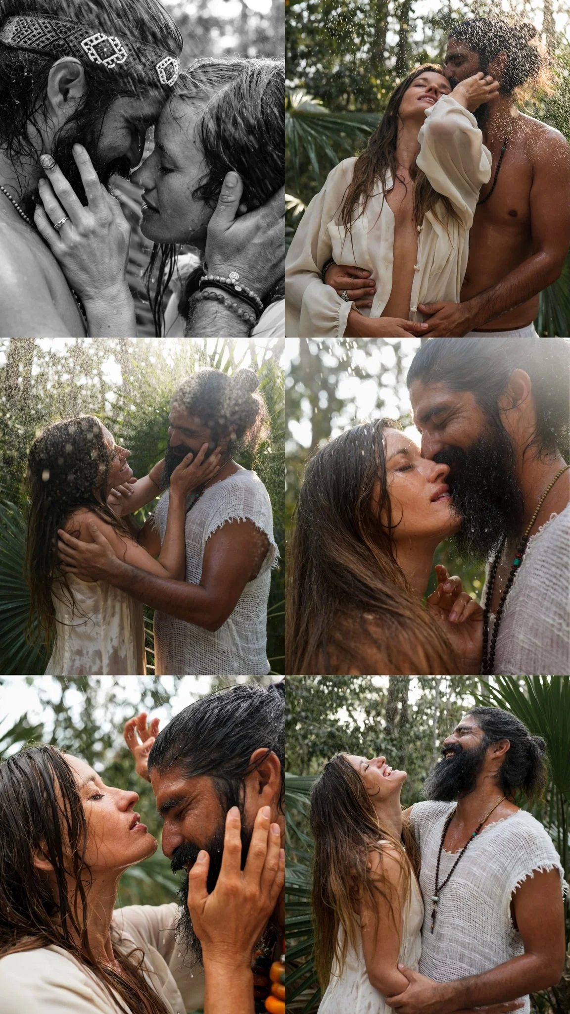 Rain Photoshoot Tulum Playa del Carmen