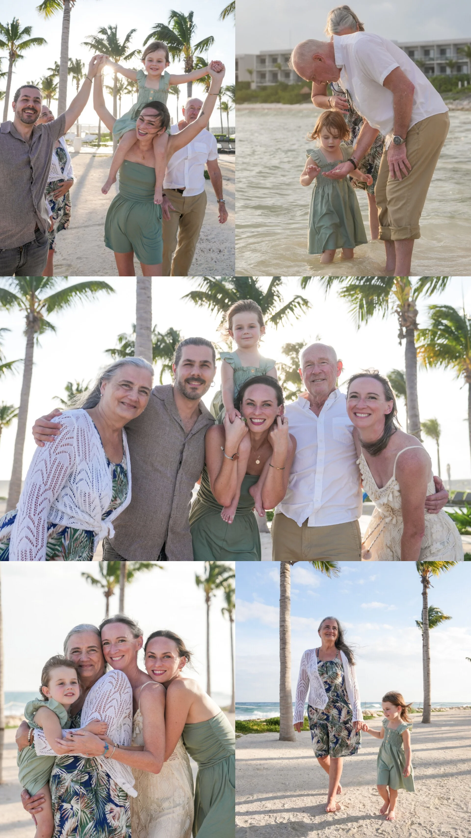 Family Photographer Hilton Tulum Riviera Maya Playa del Carmen Cancun Photoshoot