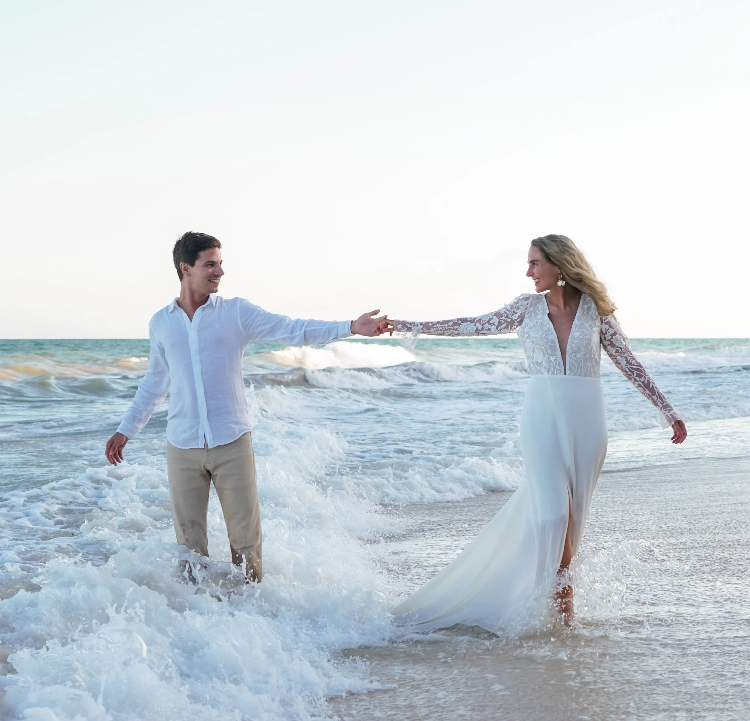 You love the idea of getting married on a beautiful beach in a unique location.
Greece & Mexico Destination Wedding and Elopement Photographer - Reserve your date now!