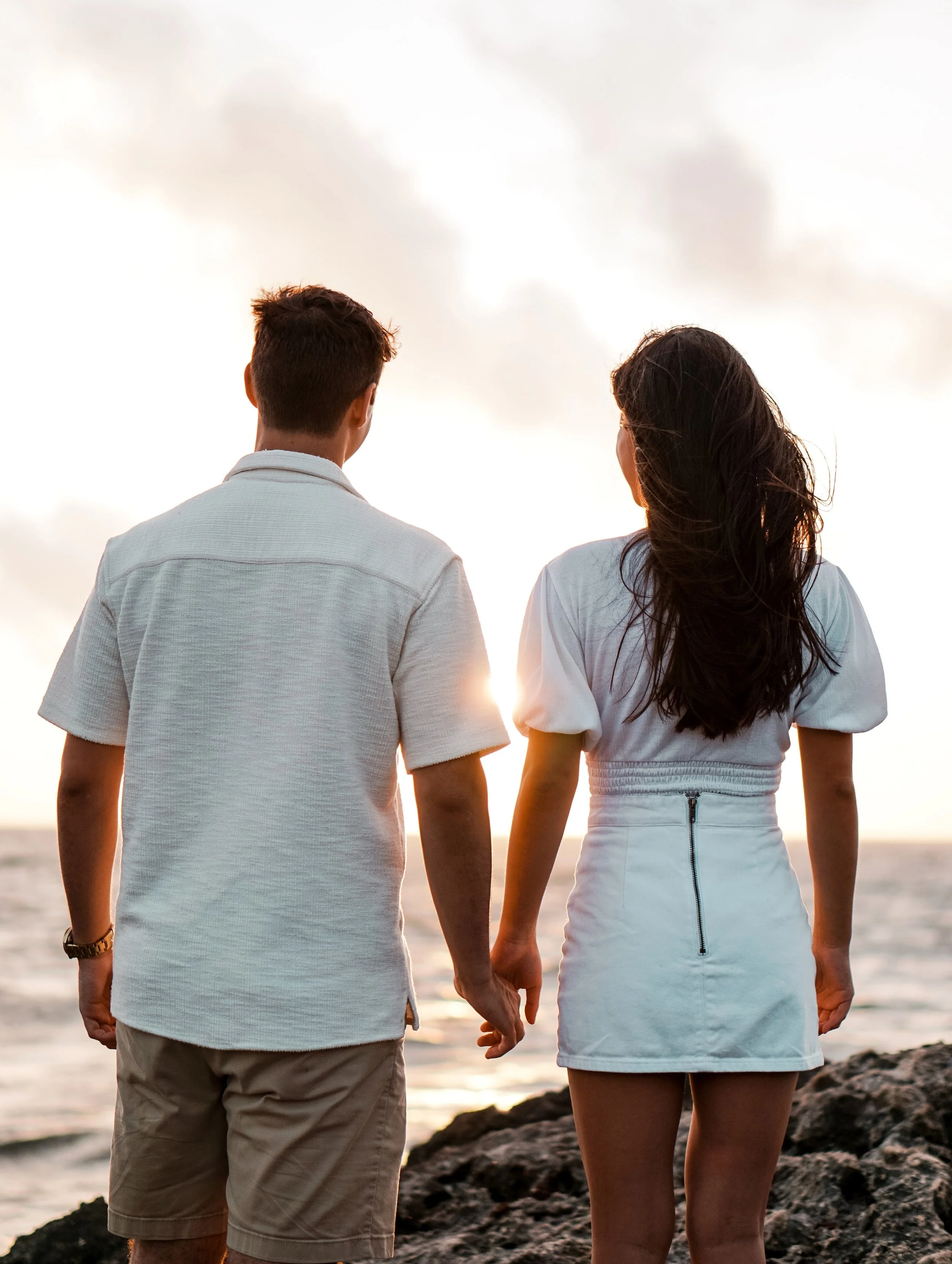 Romantic Engagement Sunrise Photoshoot