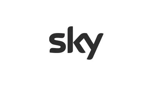 Sky logo in black text on white background