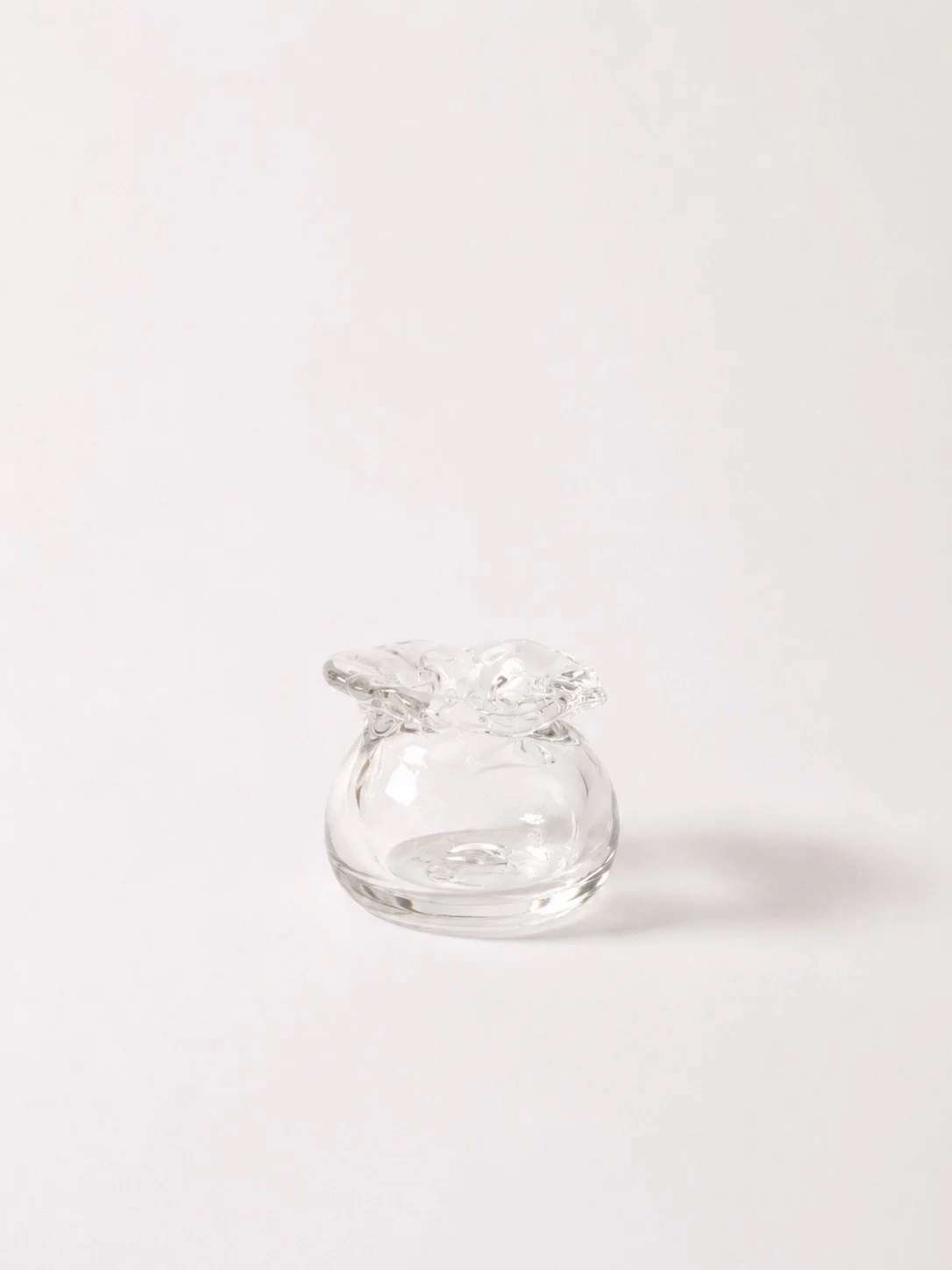 clear mini sac vase