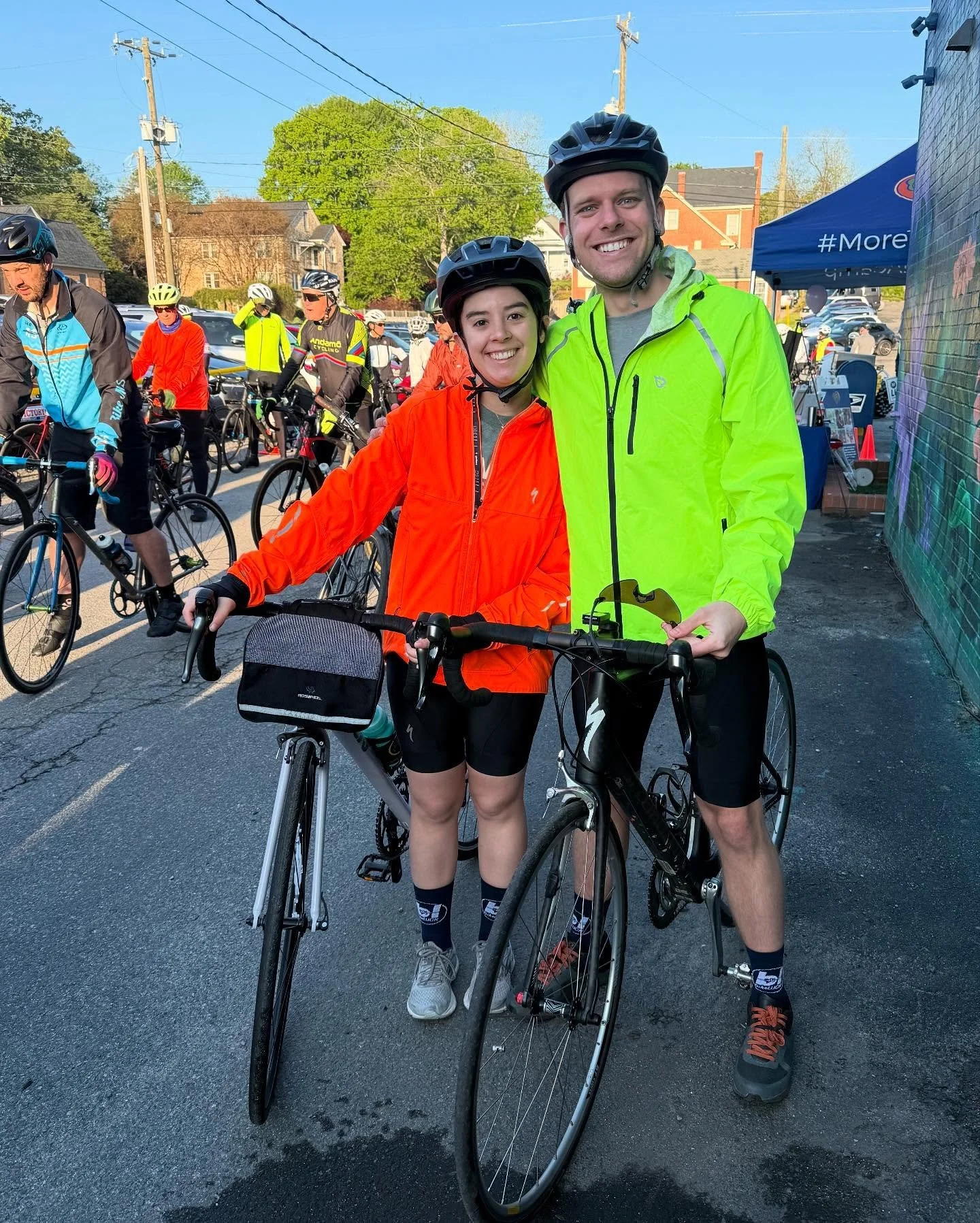 We had so much fun at BikeLUCK this morning. It was great to get out and bike for a good cause.
#bikenc #charlottenc #bikeluck #campluck