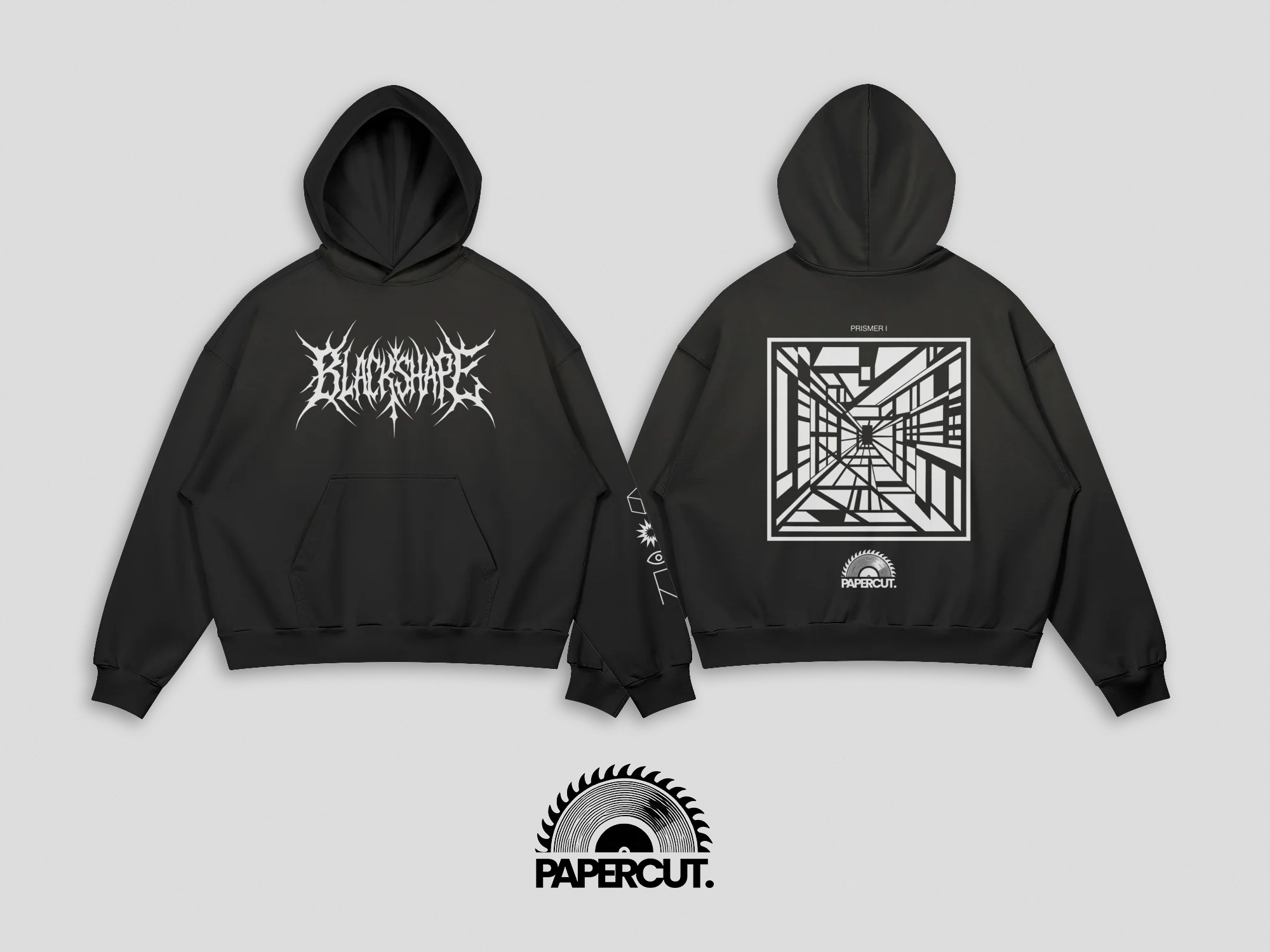 PRISMER I HOODIE (PAPERCUT RECORDINGS)