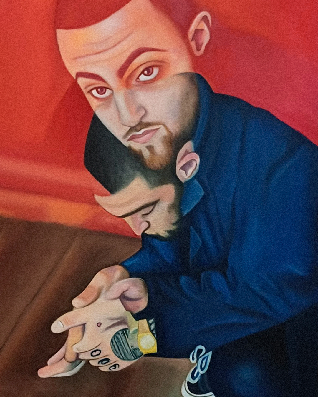 Mac Miller - Oil on Canvas, 36” x 24” 2022
