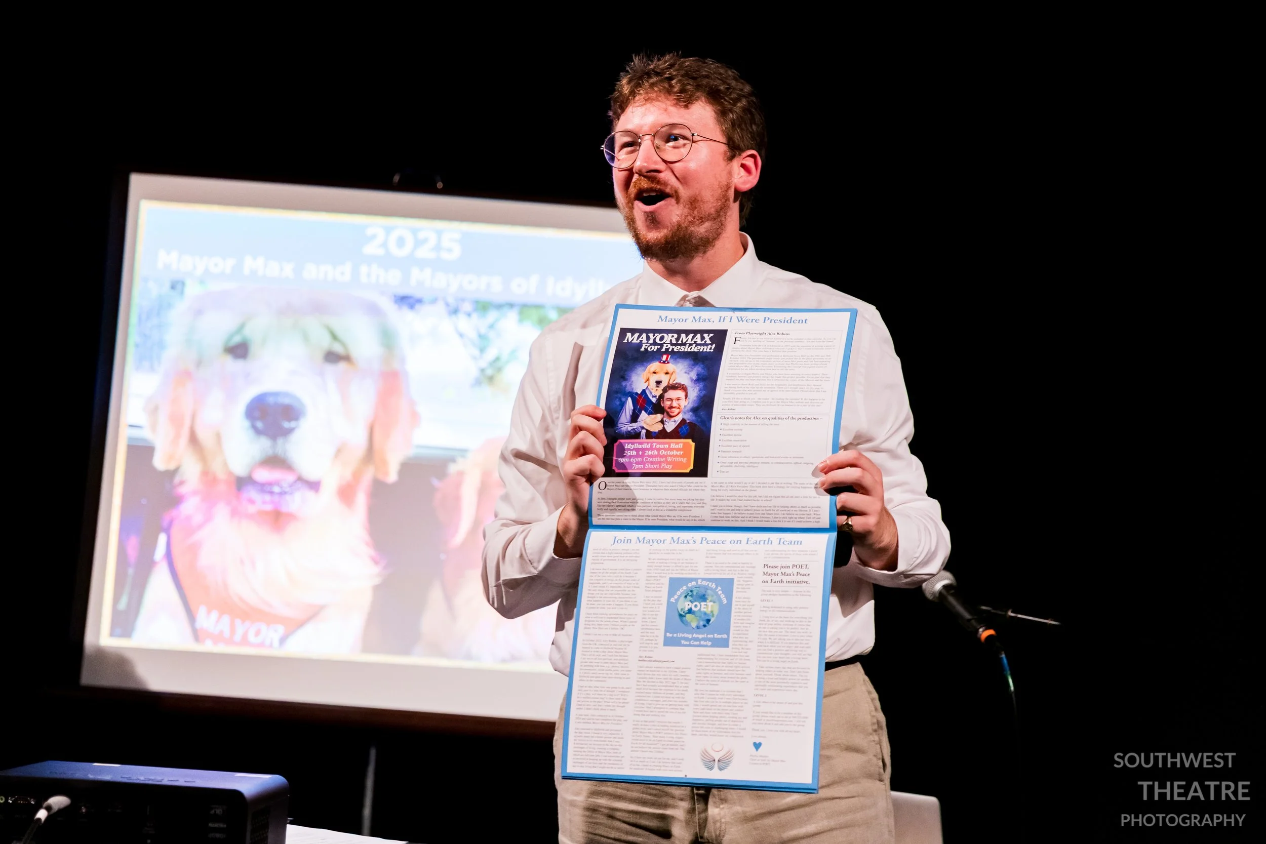 Meet Mayor Max Work-In-Progress Tour