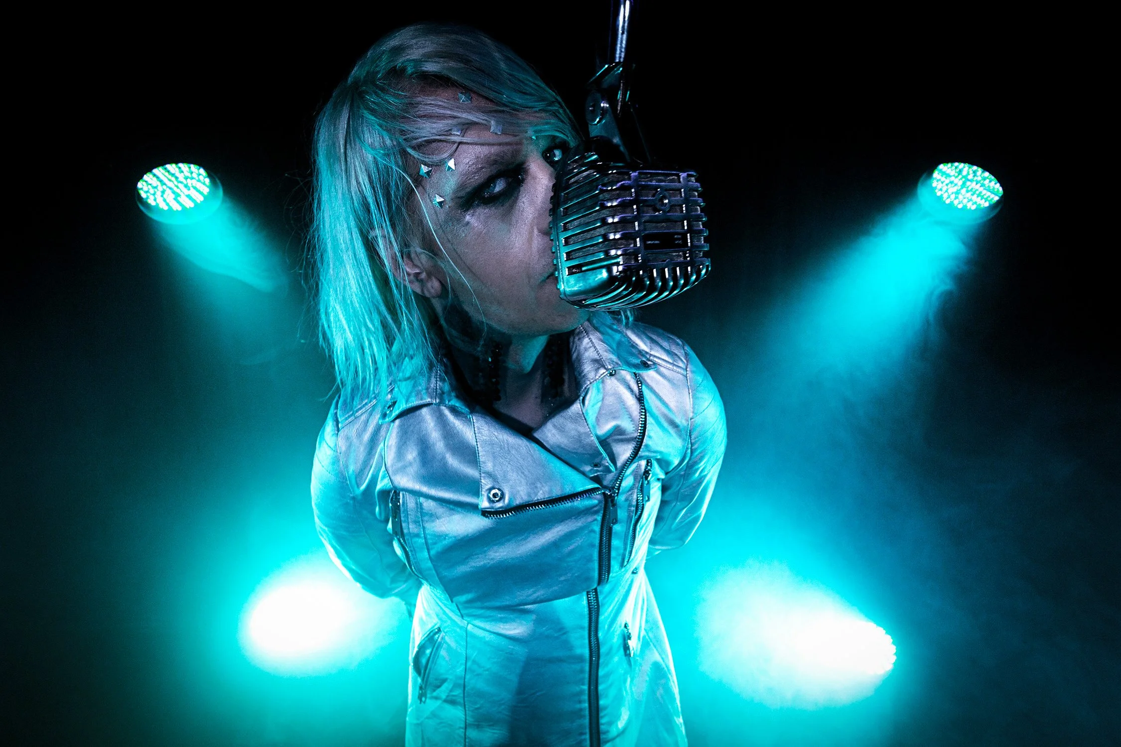 Band press photography for rock musician Slimmy