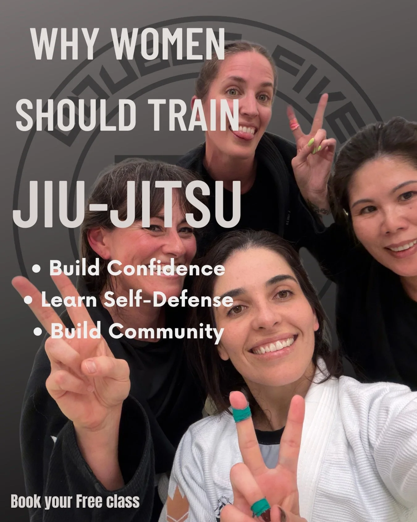 Join a community where women support each other, grow together, and have fun while learning self-defense. Your mat family is waiting!