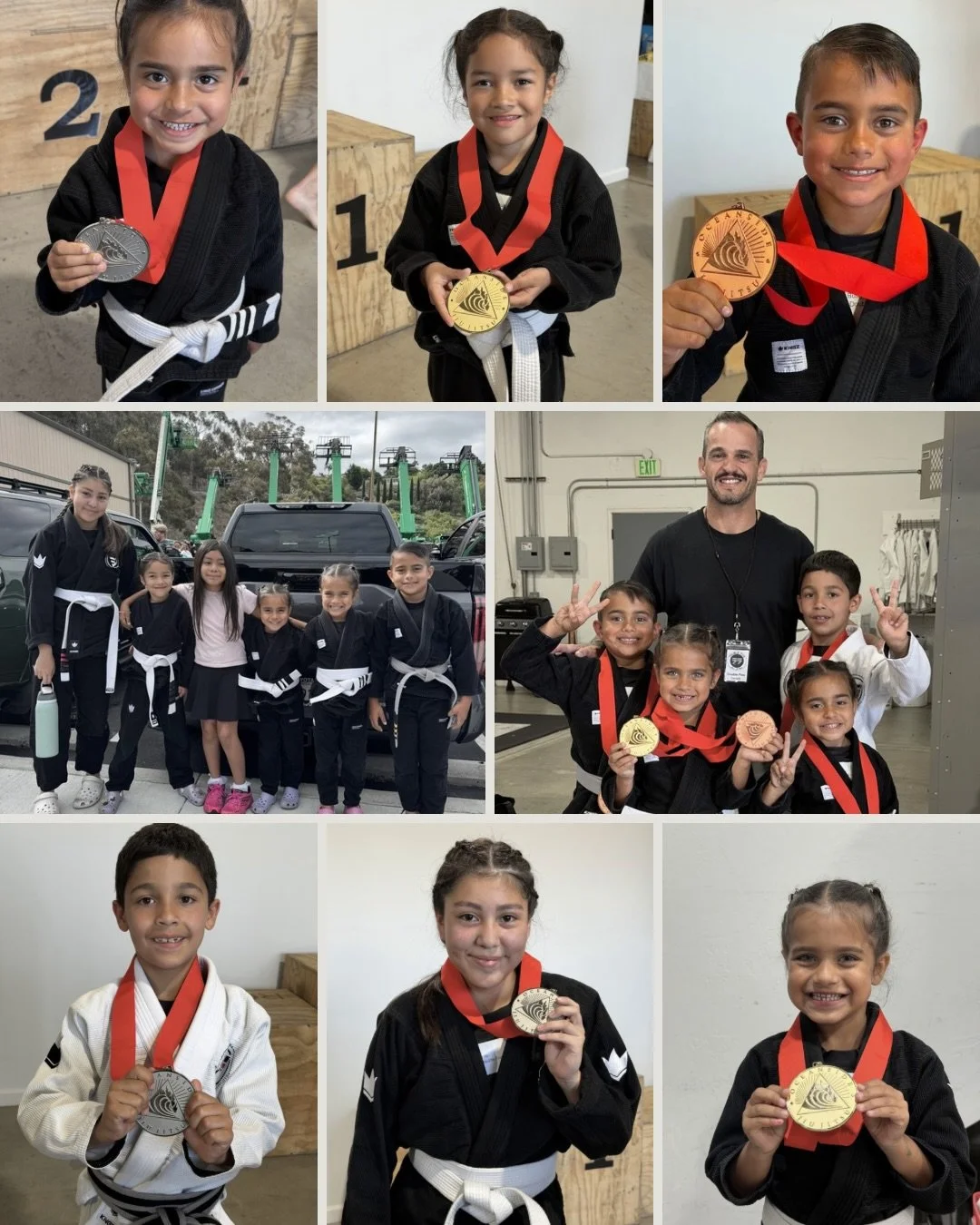 This past Saturday, our team competed at @oceansidejiujitsu  and we couldn&rsquo;t be prouder!

Our kids represented us with heart, discipline, and determination! We are incredibly proud of each and every one of them and the hard work they put in. 

