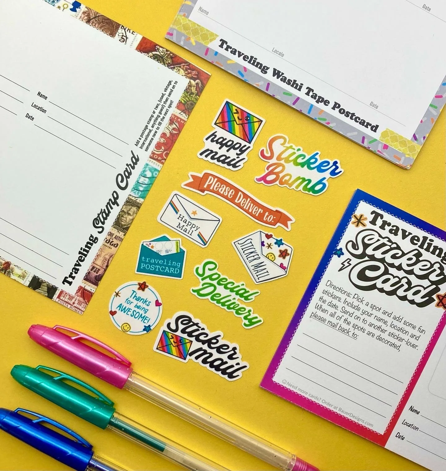 Instagram Feed / Product Photography, Sticker & Postcard design