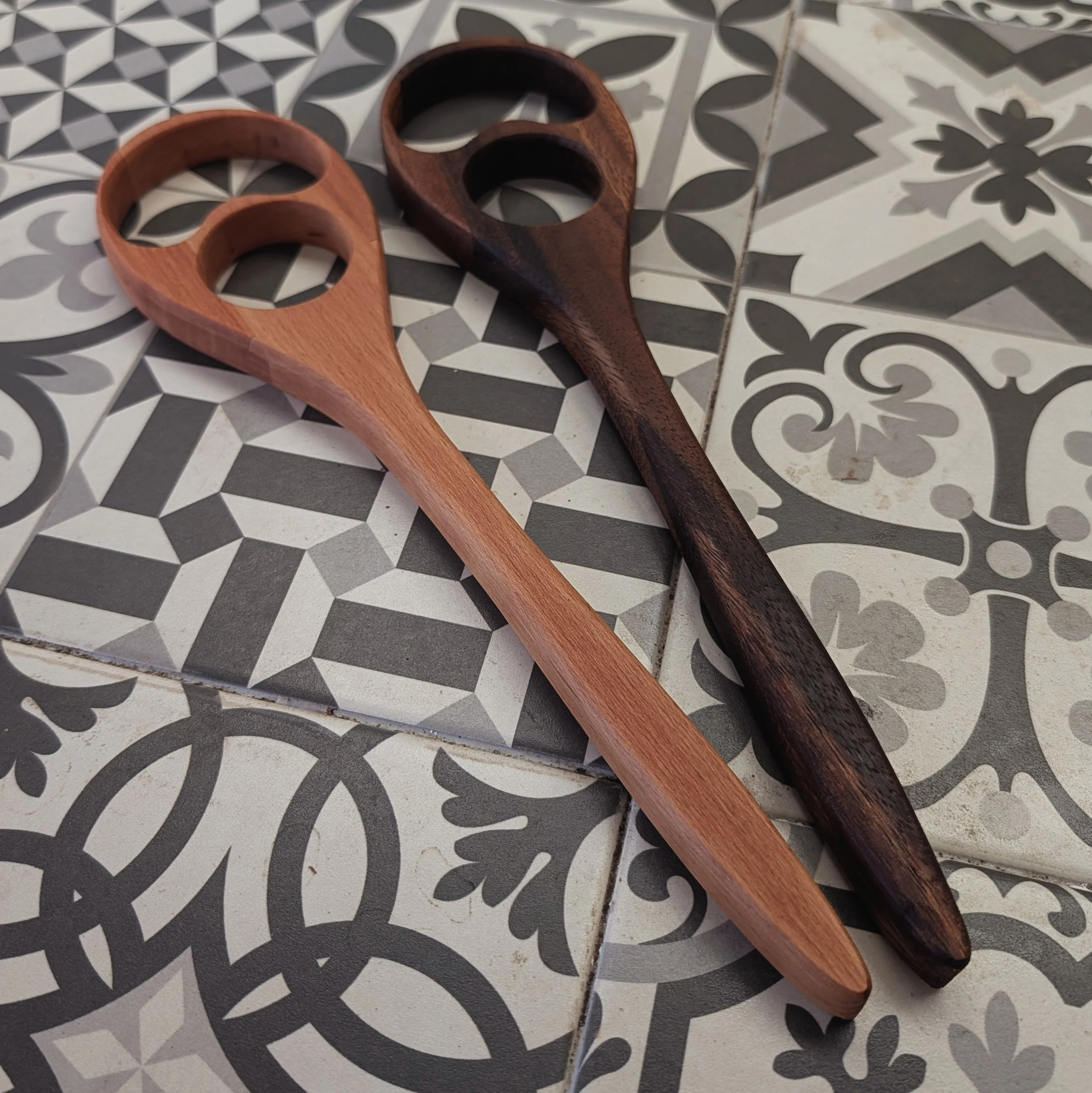 Handcrafted Wooden Danish Dough Whisk | Tasmanian Hardwood