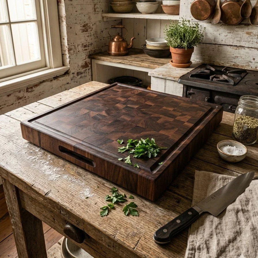 The Highland Slab (S) | Premium Tasmanian Blackwood End Grain Board