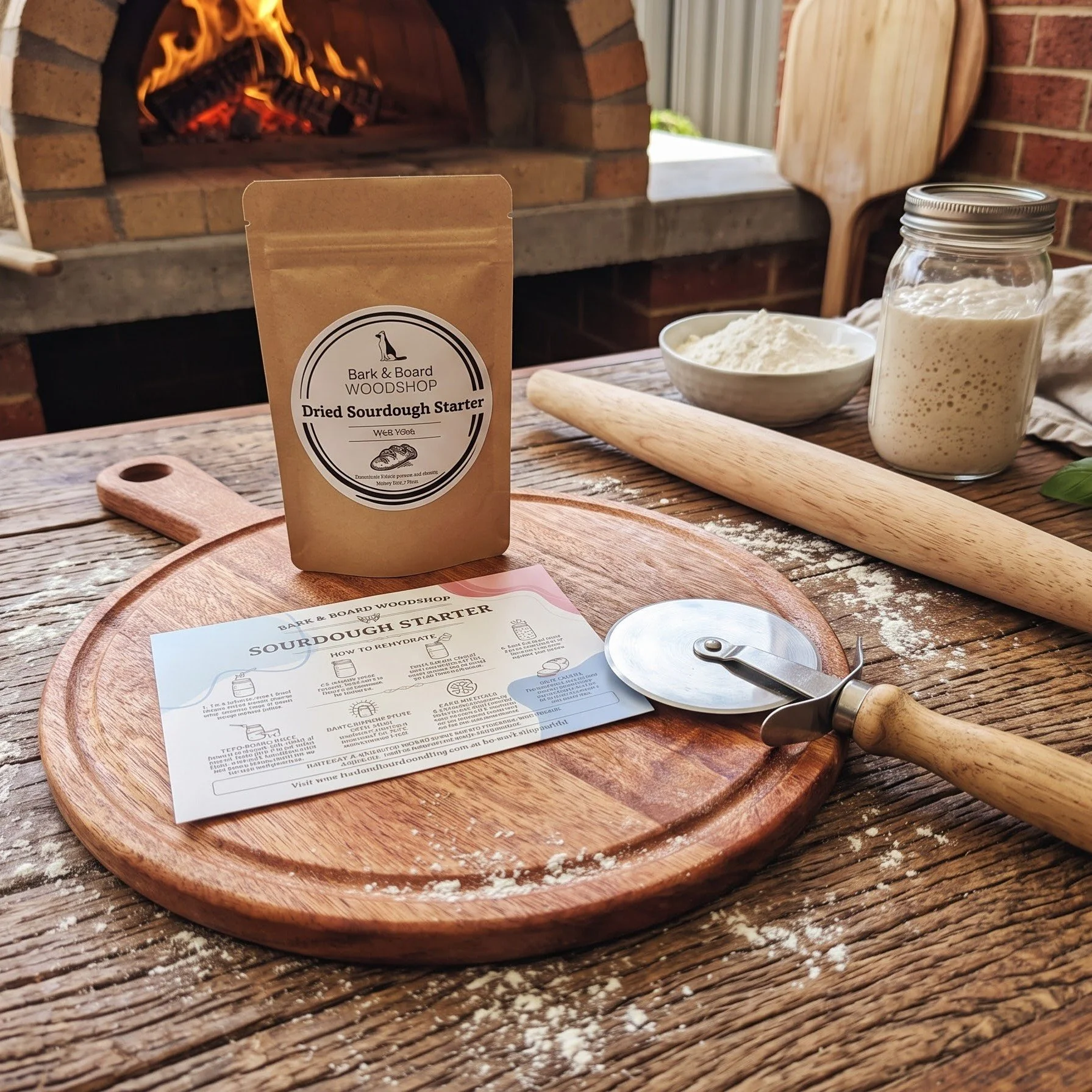Handcrafted Sourdough Pizza Kit | Artisan Pizza & Baking Set