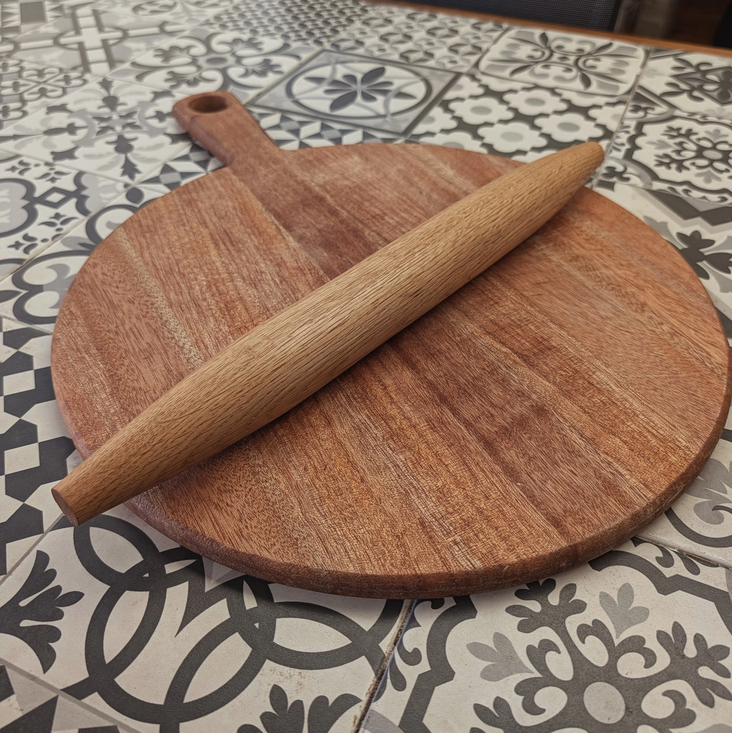 Limited Batch American White Oak French Rolling Pin | Handcrafted Kitchenware