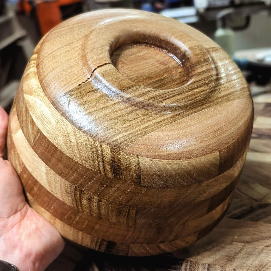 tasmanian oak salad bowl large australian timber australian timber