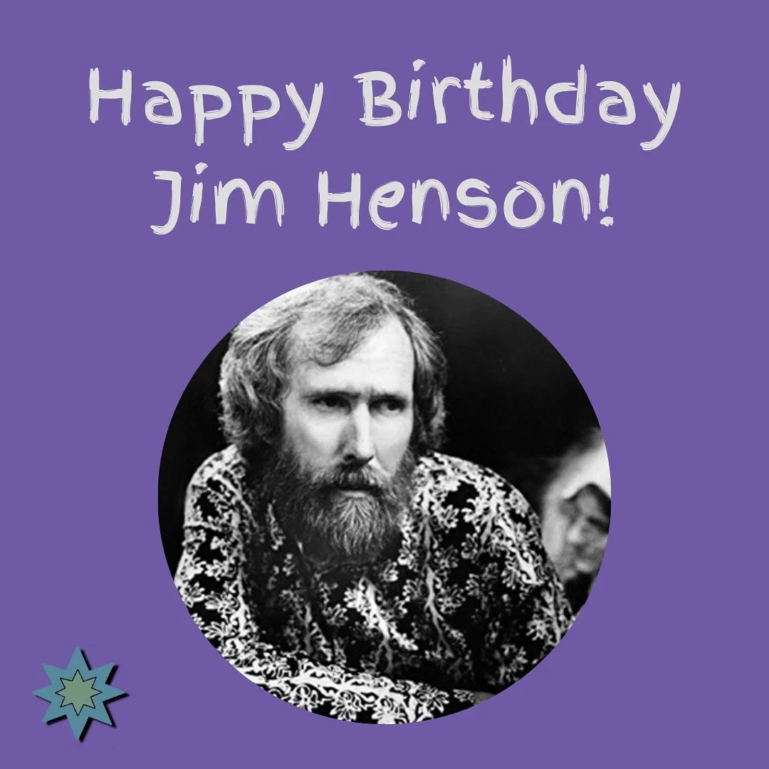 Happy birthday Jim Henson! Thanks for sharing your creativity to the world! 

#HCPA #puppets #muppets #creativity