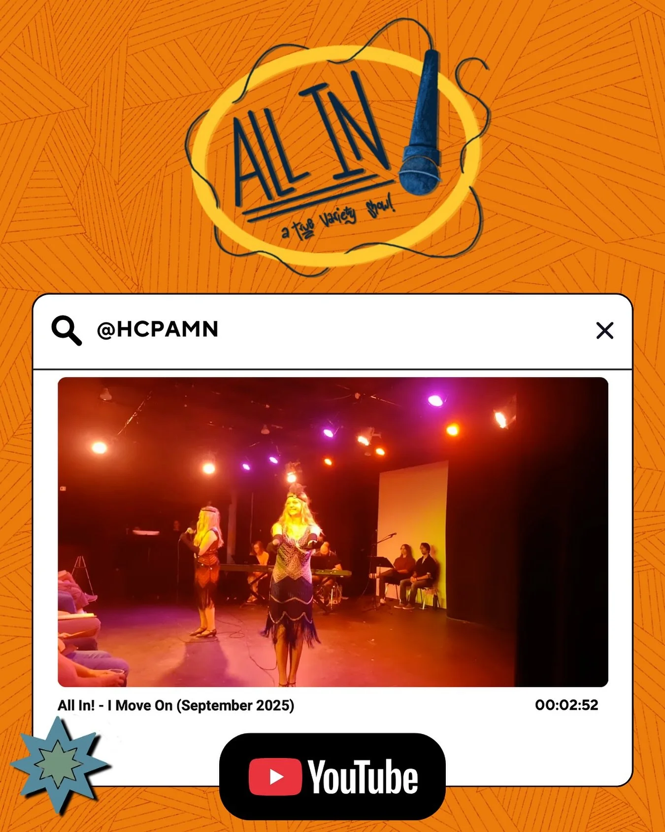 Check out the Field Sisters&rsquo; act from our variety show,  it&rsquo;s up on YouTube now! While you&rsquo;re watching the video, subscribe to our channel so that you get notified when more videos are uploaded!

#hcpa #youtube #subscribe #varietysh