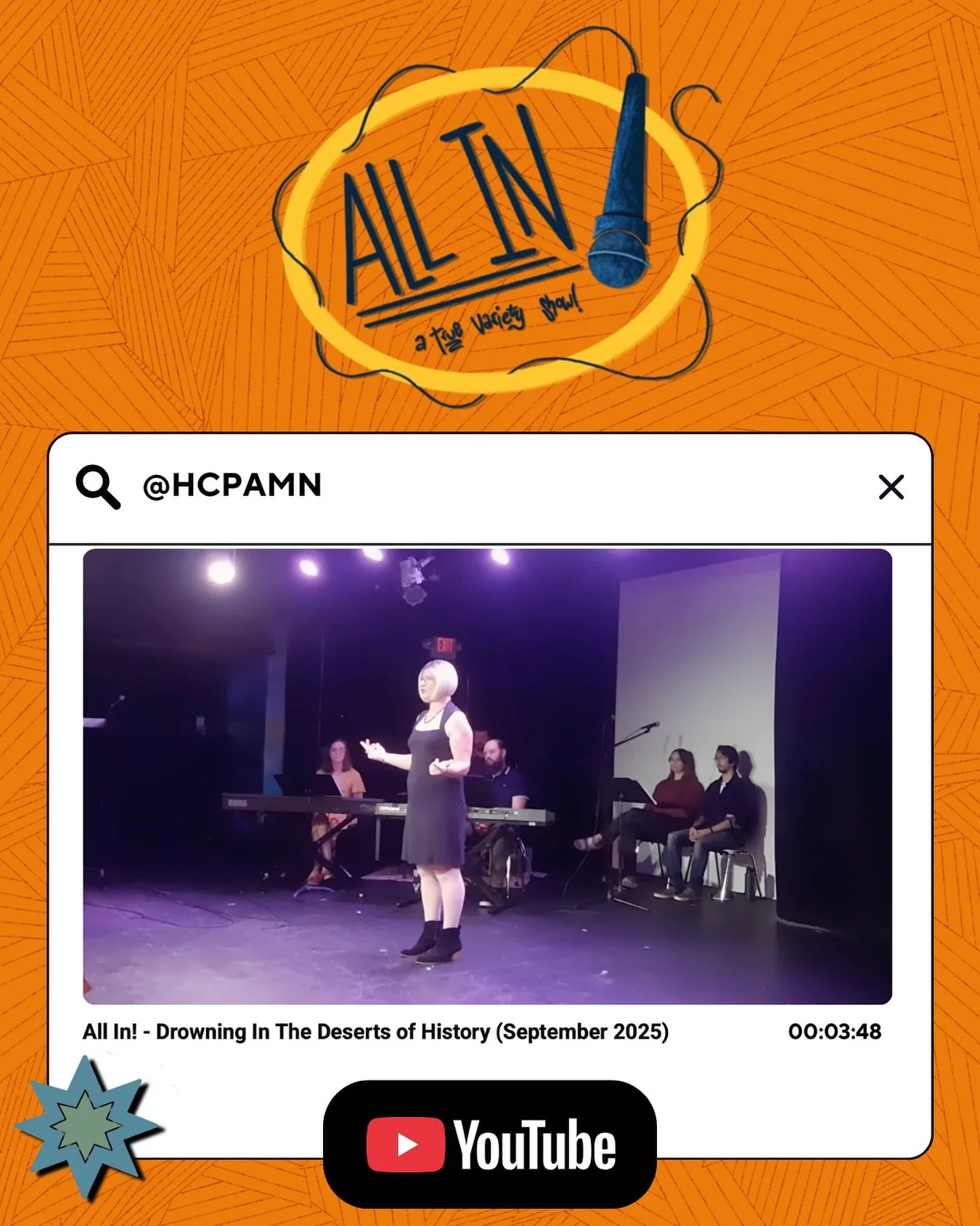 Now uploaded to our YouTube channel! A poem written by Davi Gray, which was performed in our variety show this fall! Follow our channel to watch more videos that get posted on Fridays!

#hcpa #youtube #subscribe #varietyshow #act #video #sisters #mus