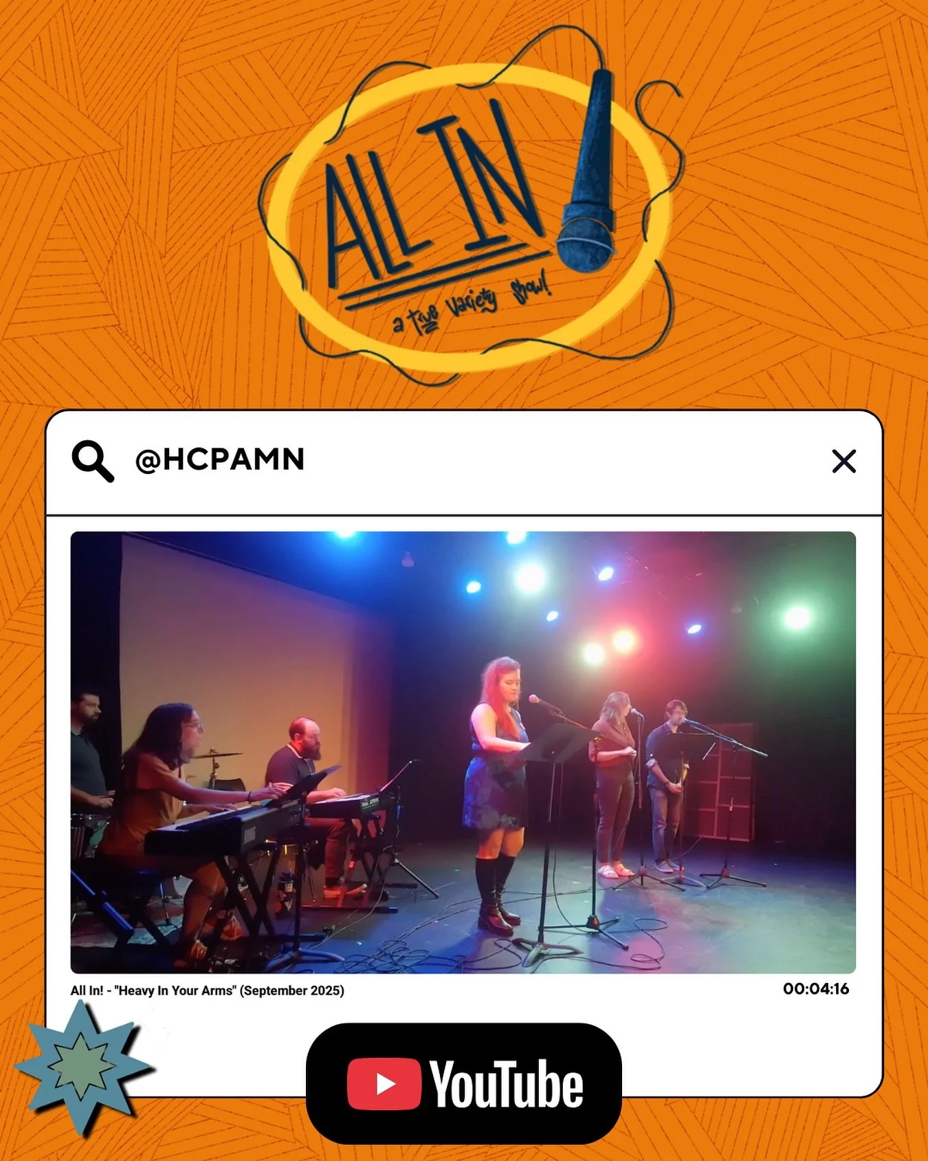 &ldquo;Heavy in your arms&rdquo; by Florence &amp; The Machine preformed by co-artistic director Via &amp; our house band! Watching back these videos make us so excited for our next variety show on March 29th! Be on the lookout for tickets 👀

#hcpa 