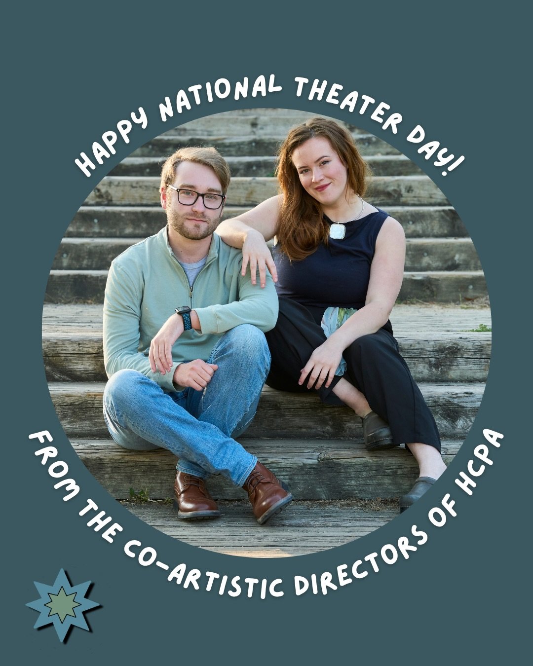 Happy national theater day from HCPA! Thank you for supporting us! We love this community!!