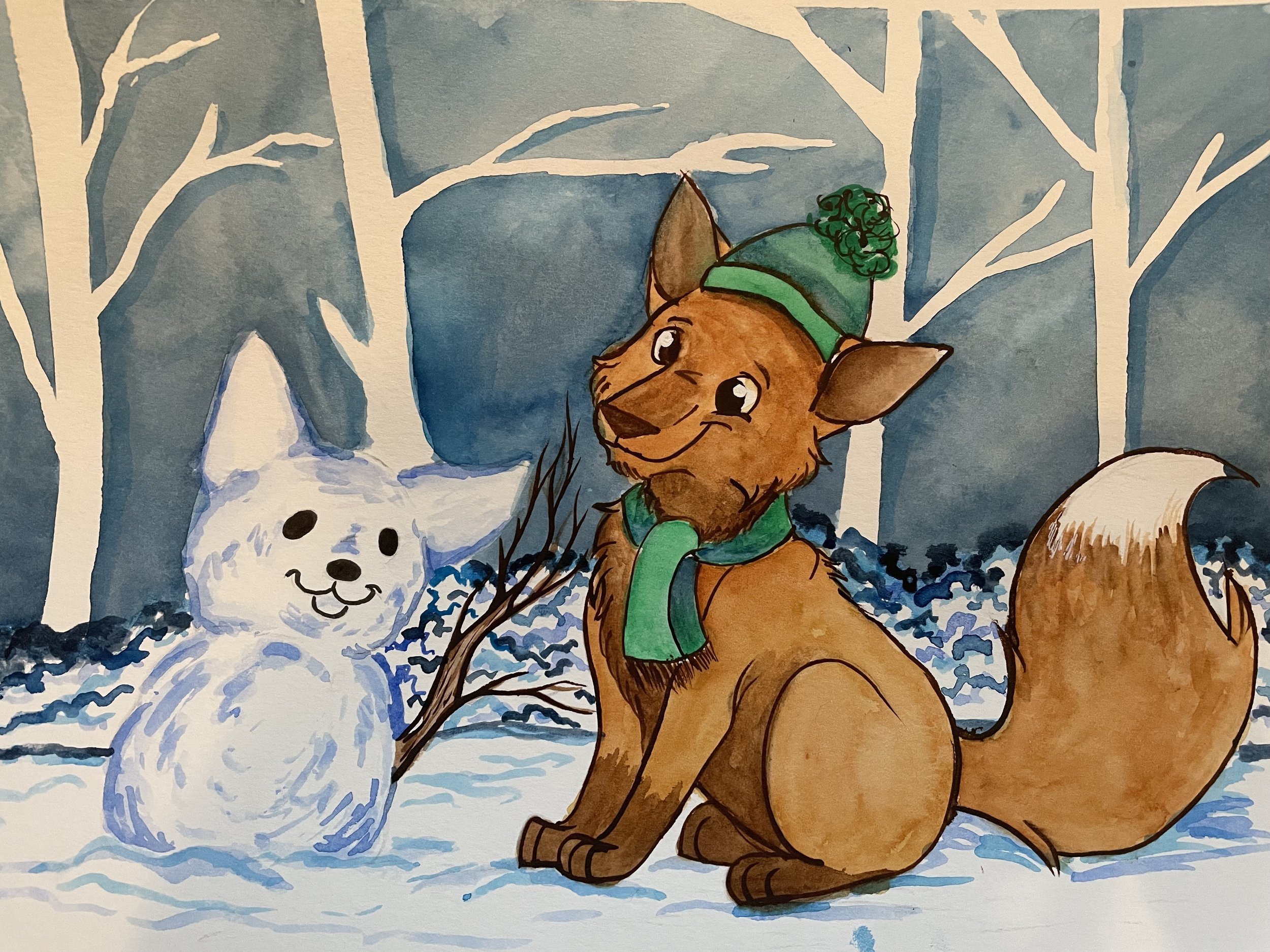 "Snow Day" Print