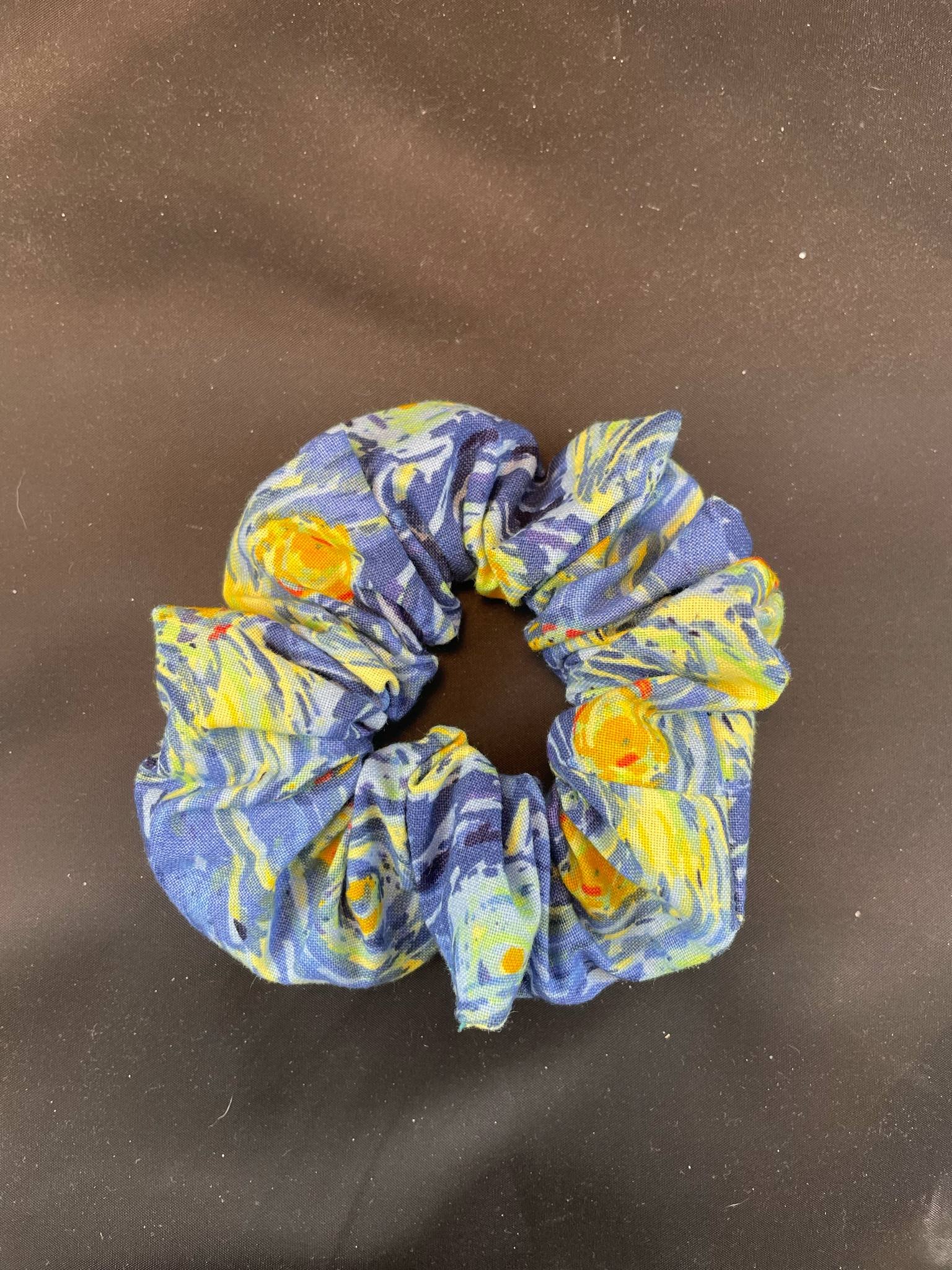 Starry Night Scrunchie