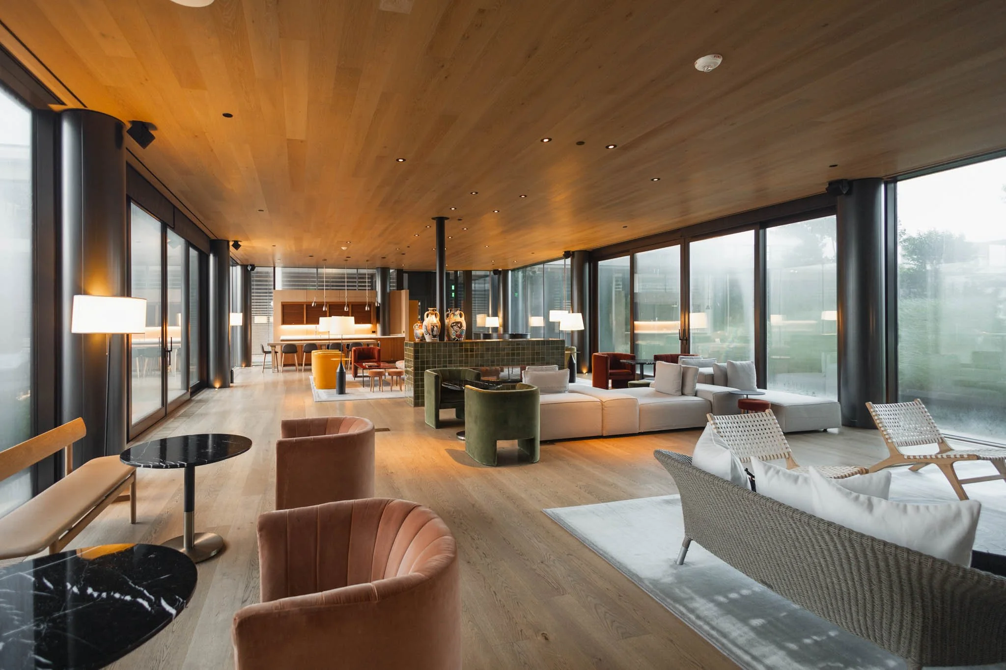 Woke up early and decided to keep myself busy by photographing the beautiful Drawing Room at the Asbury Ocean Club.