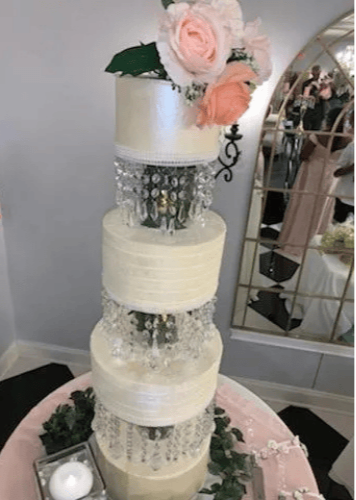 Elegant wedding cakes and custom desserts created for celebrations in National Harbor, Fort Washington, and Washington, DC