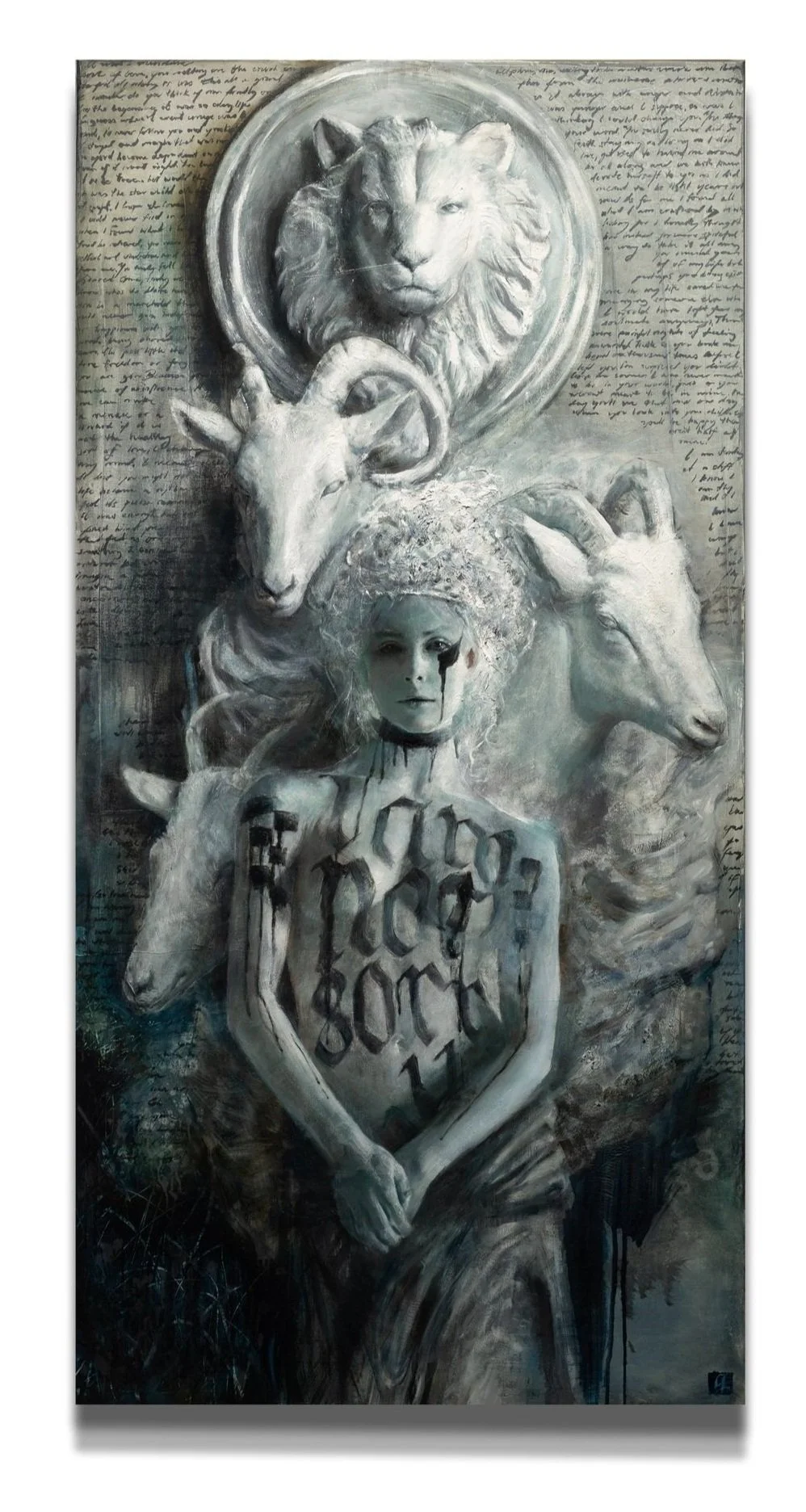 "Nature's Way" oil on canvas 36x72''