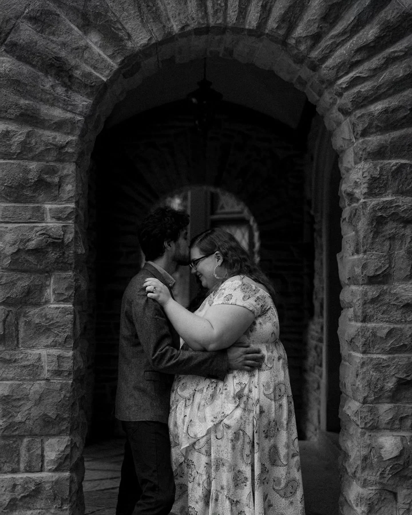 The countdown is on! T-minus 46 days until Liz &amp; Taylor tie the knot 🥰. We had so much fun taking dreamy photos at this stoney &quot;castle&quot; location. Can't wait to do it all over again! 

Sidenote: Is it too late to post warm summer and fl