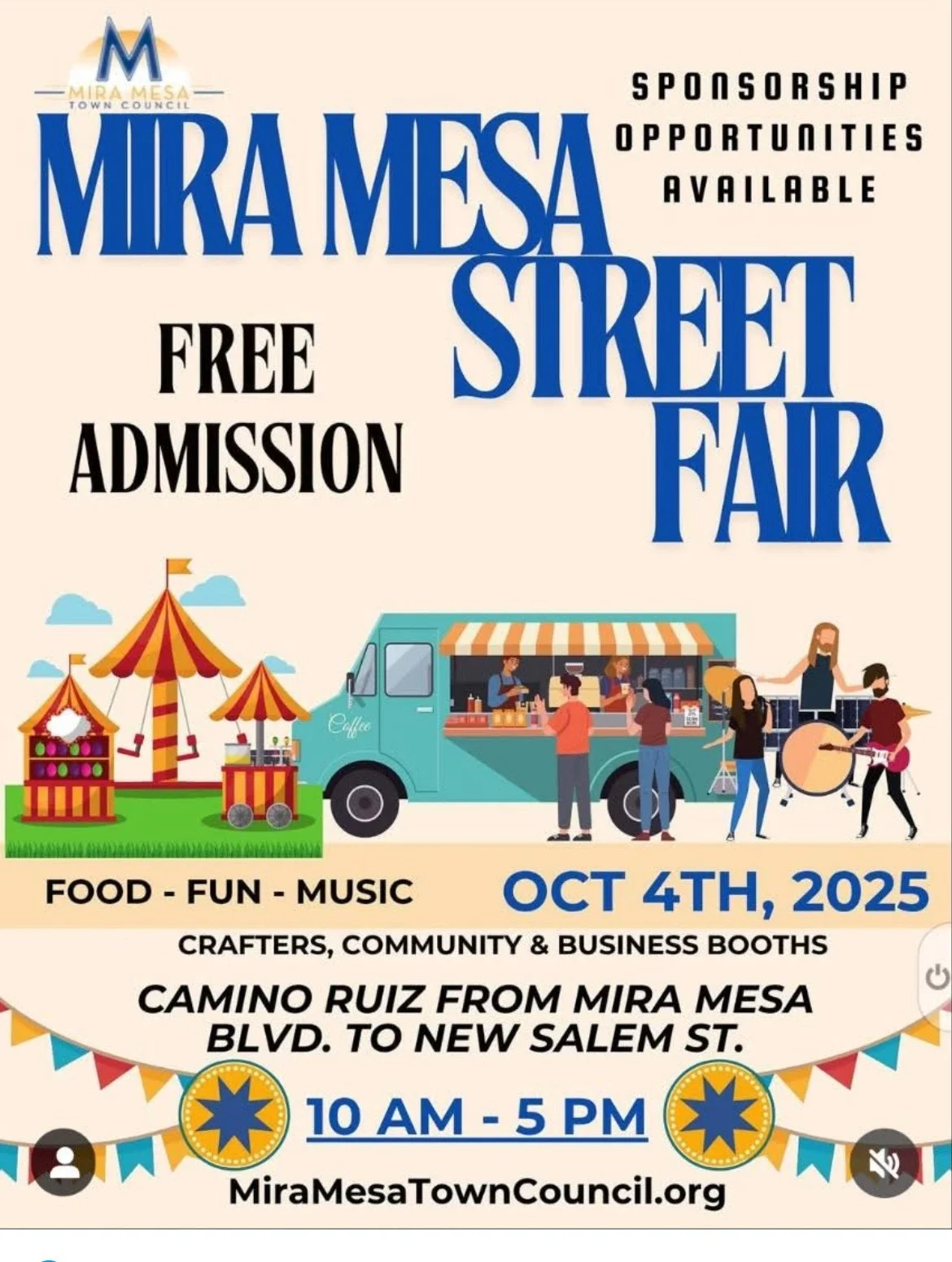 - Mira Mesa Street Fair