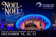 + Noel Noel at the Rady Shell 