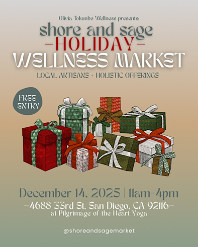 - Shore and Sage Holiday Wellness Market