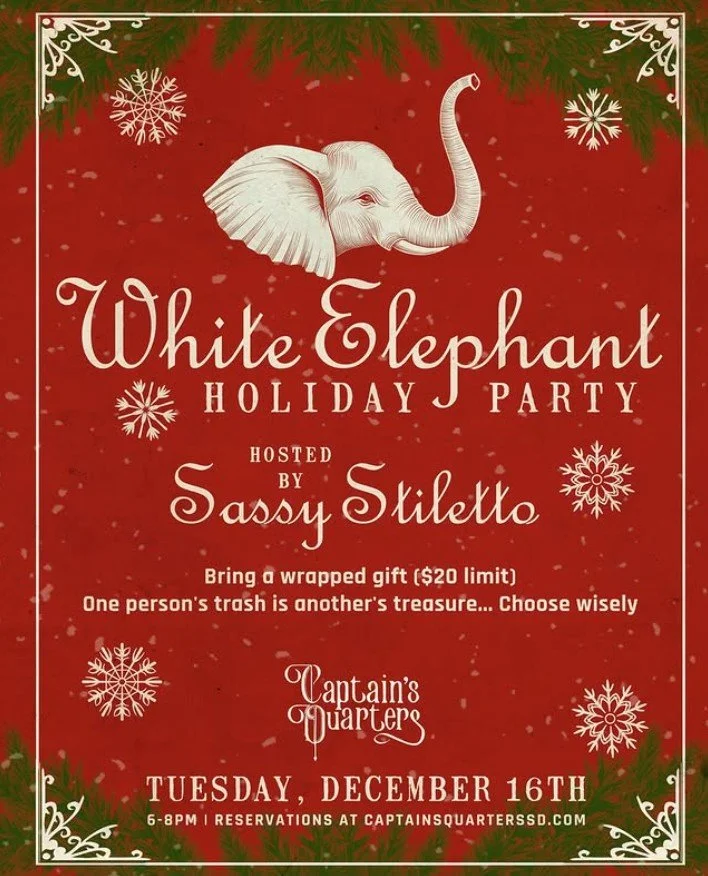 + White Elephant Holiday Party